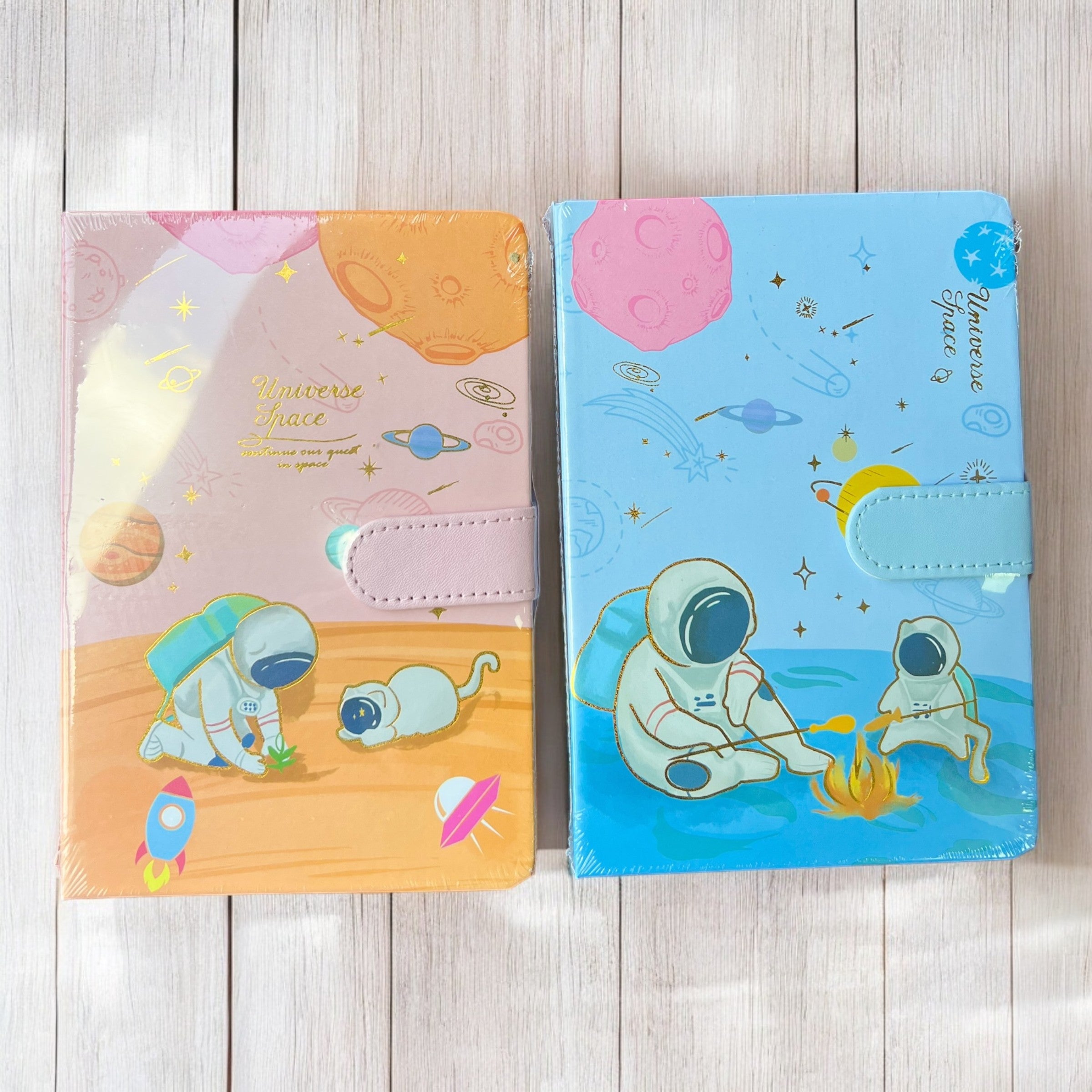 Agenda Astronauta Universo con Broche