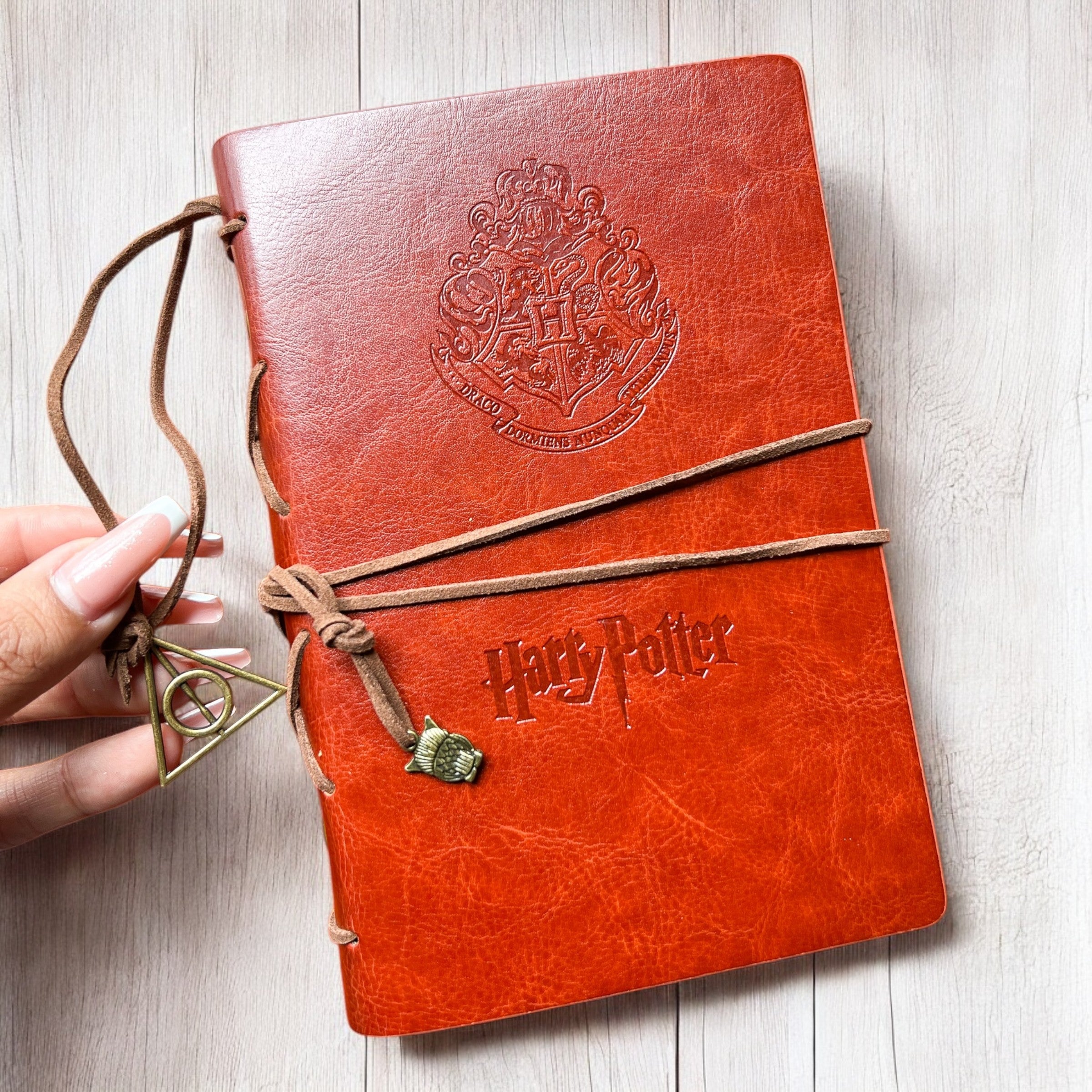 Agenda Harry Potter en Cuerina
