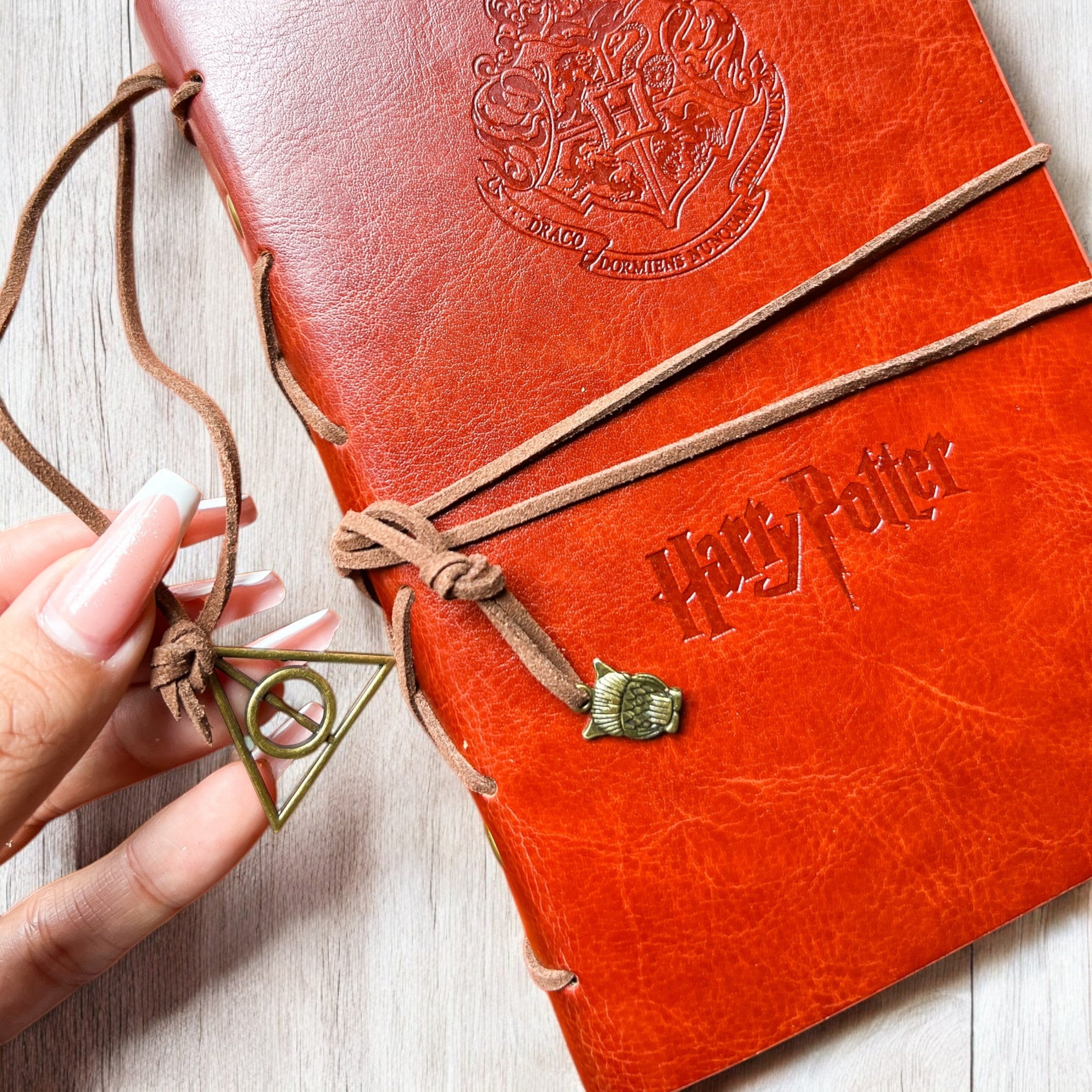 Agenda Harry Potter en Cuerina