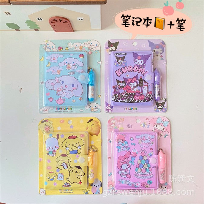 Agenda Pequeña con Esfero Sanrio