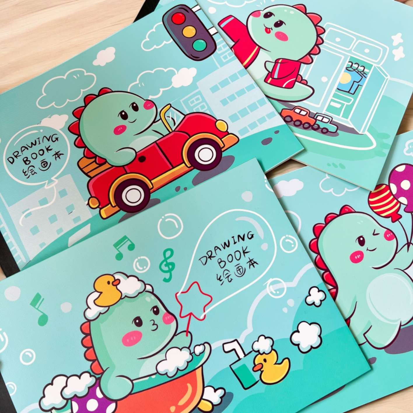 Block para Dibujo Dino