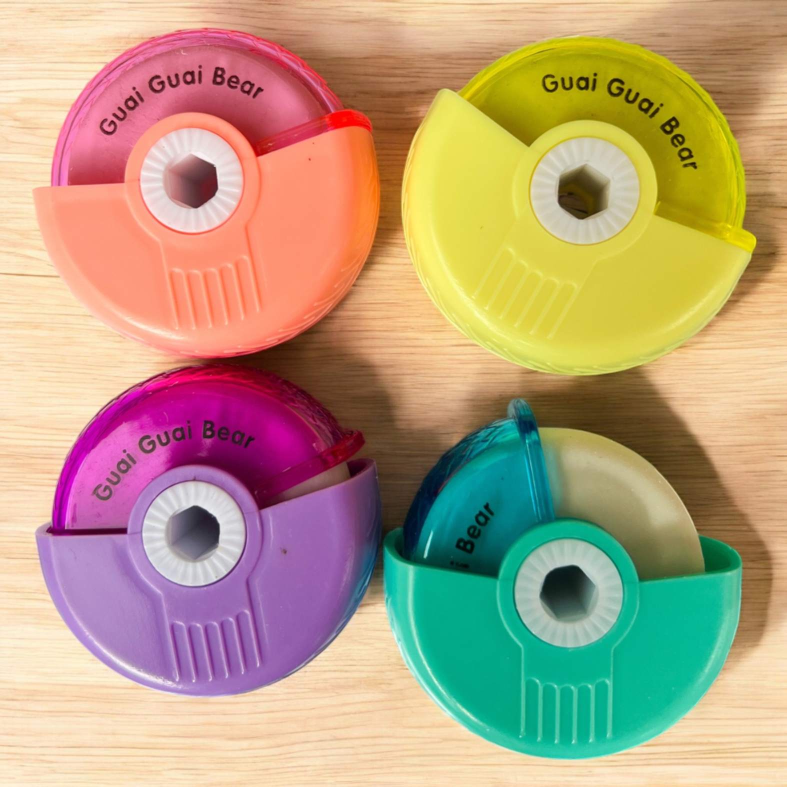 Borrador Redondo Colores