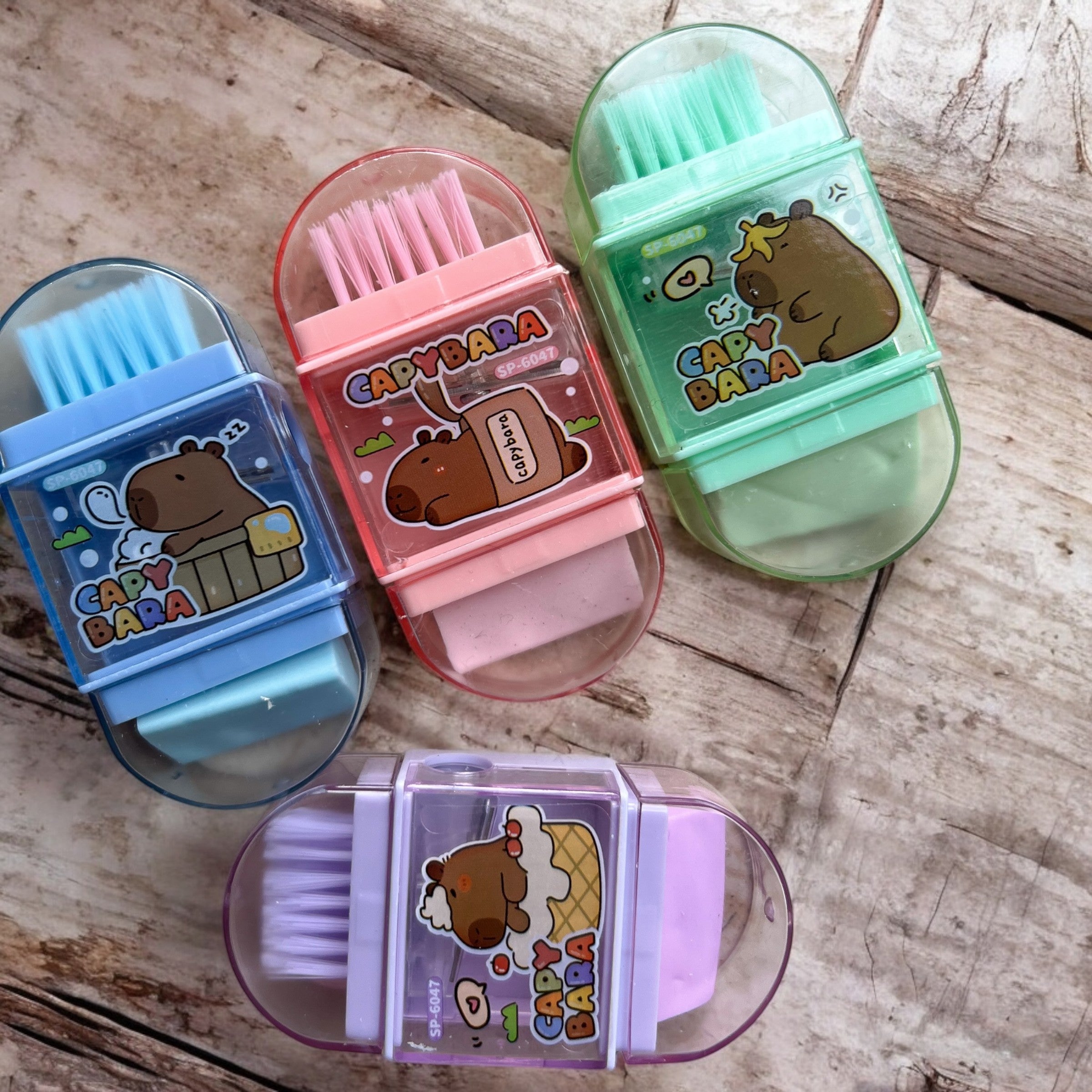 Borrador con Escobilla Capybara