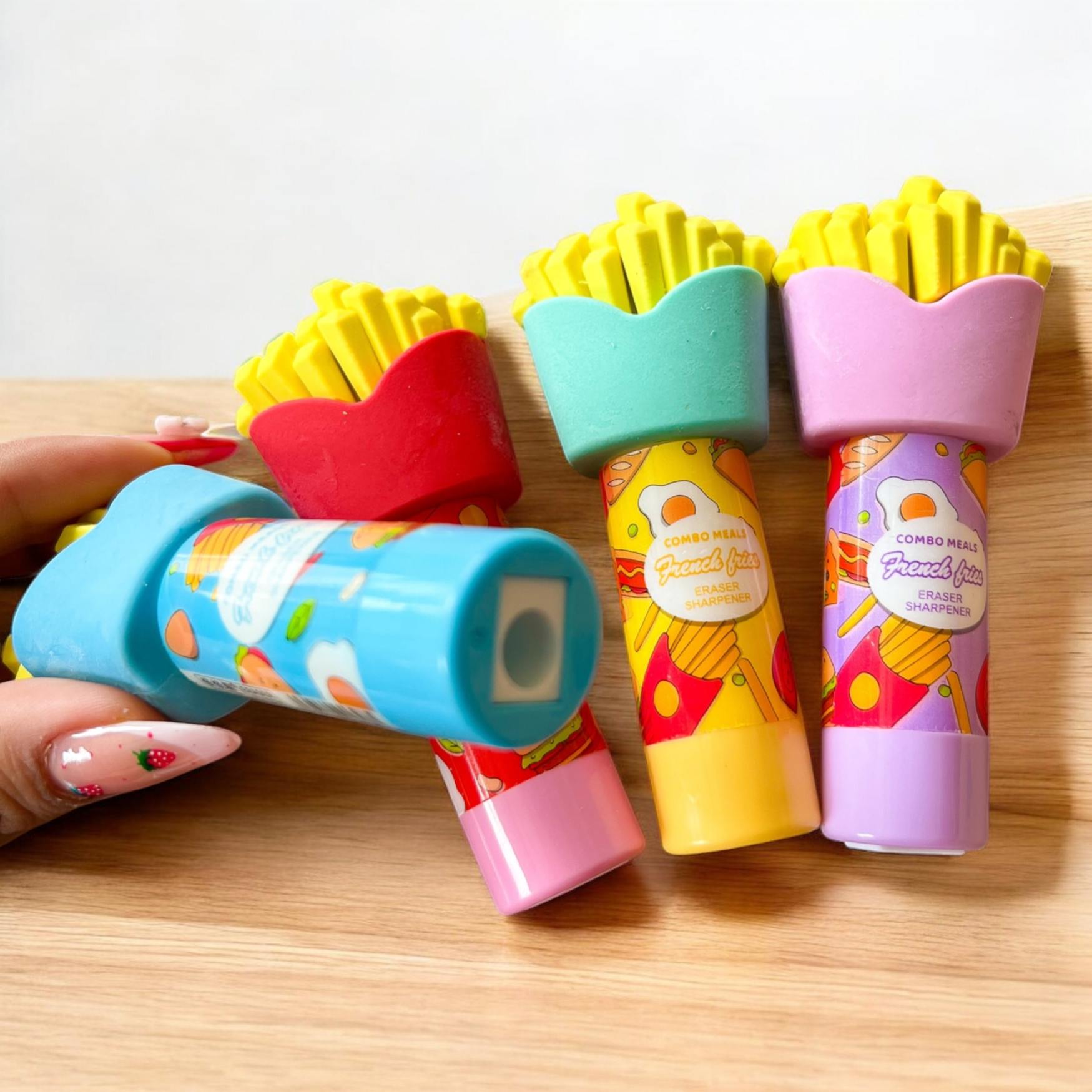 Borrador y Sacapuntas Papitas
