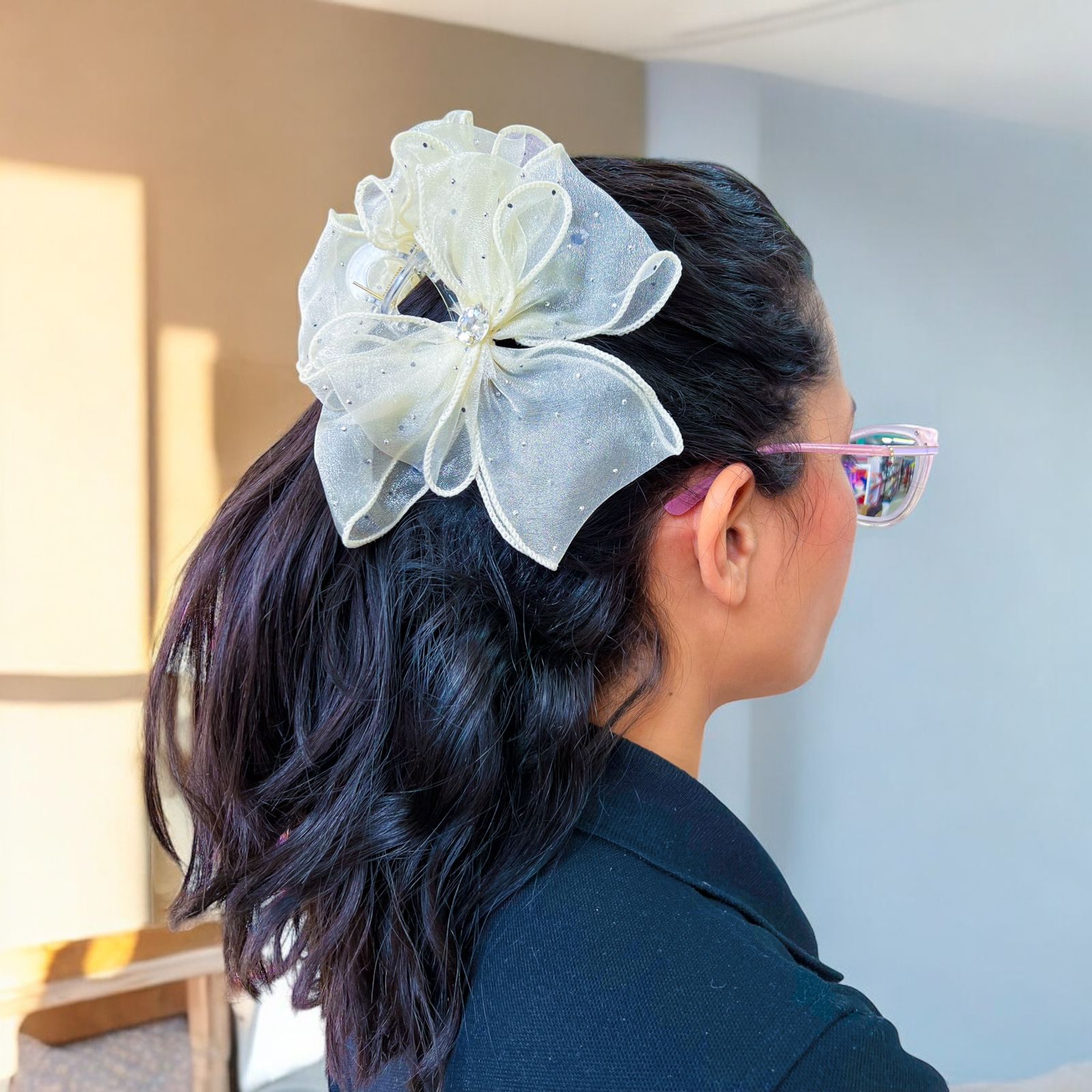 Caiman Lazo Grande con Brillantes