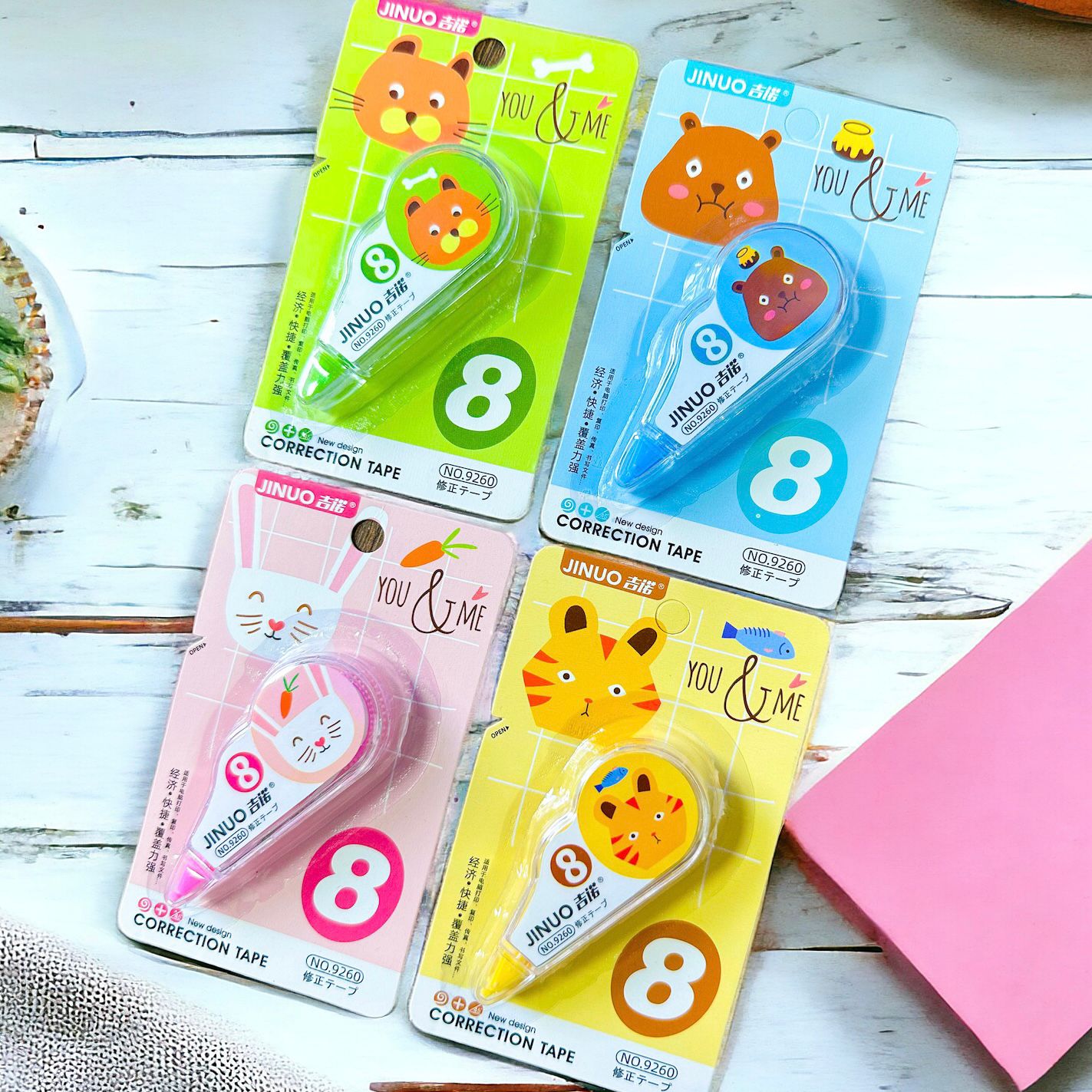 Cinta Correctora Animalitos Kawaii