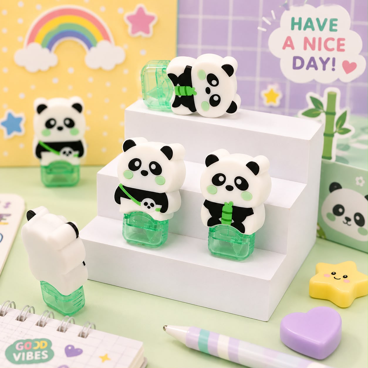Kawaii Panda Bear Correction Tape