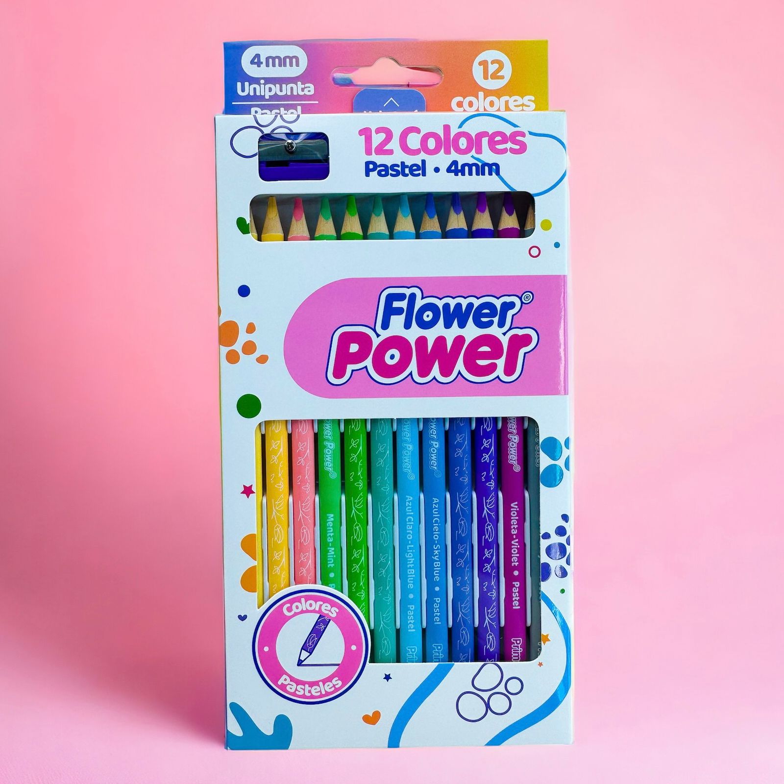 Colores Pastel Primavera Flower Power