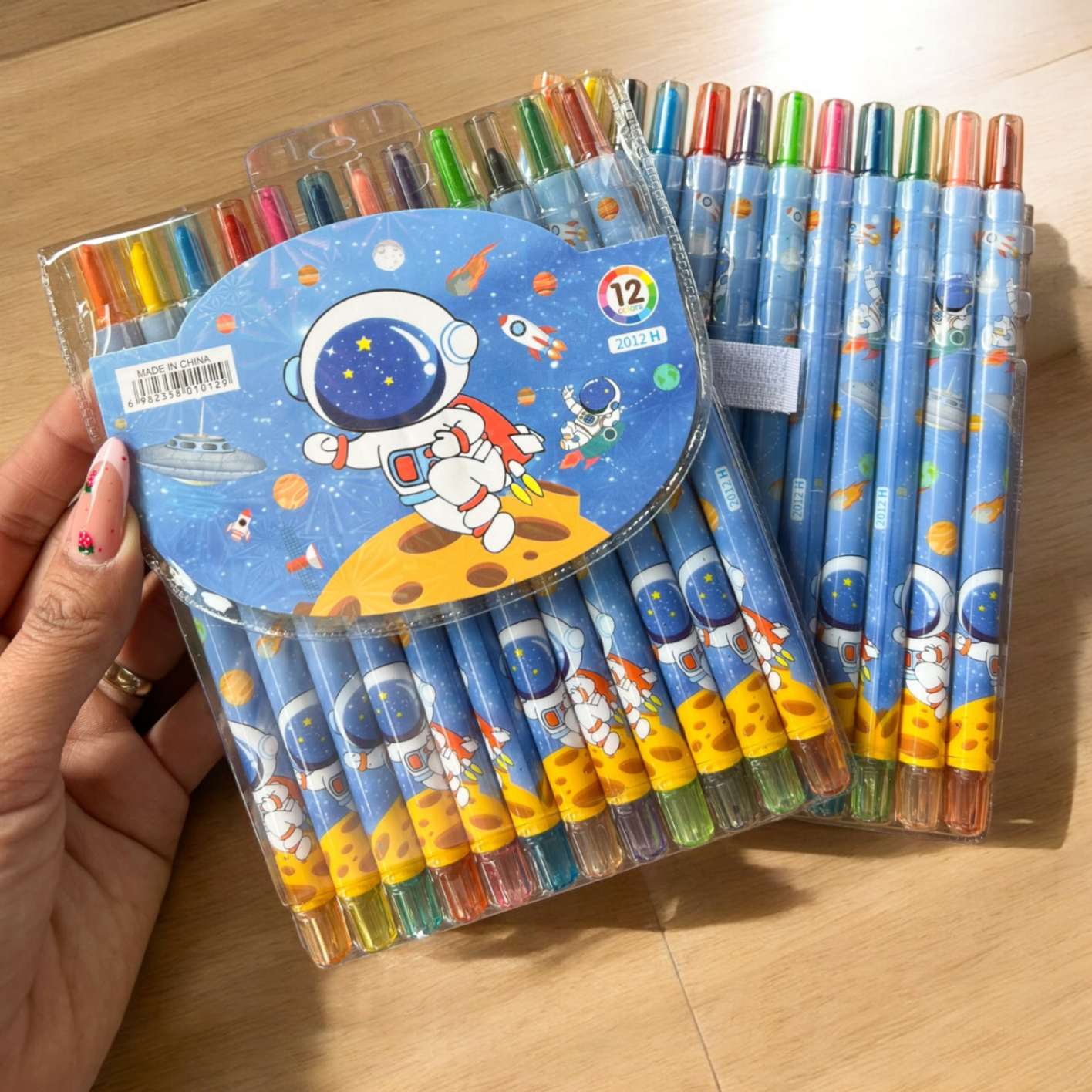 Colores Giratorios Astronauta x12