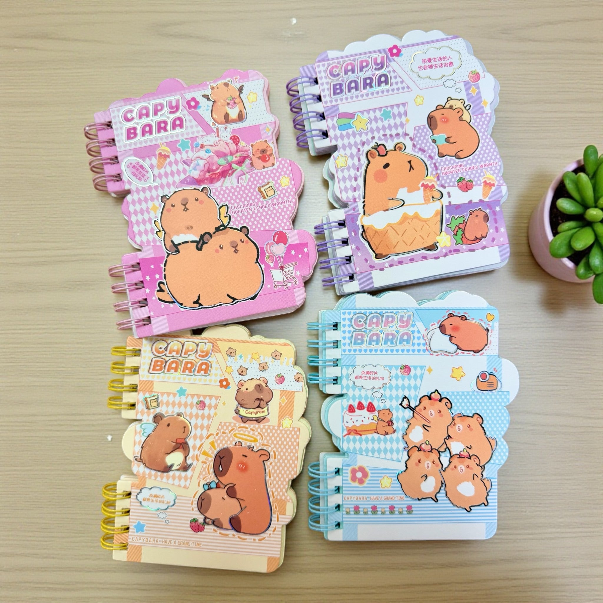 Cuaderno Capybara Pequeño con Relieve