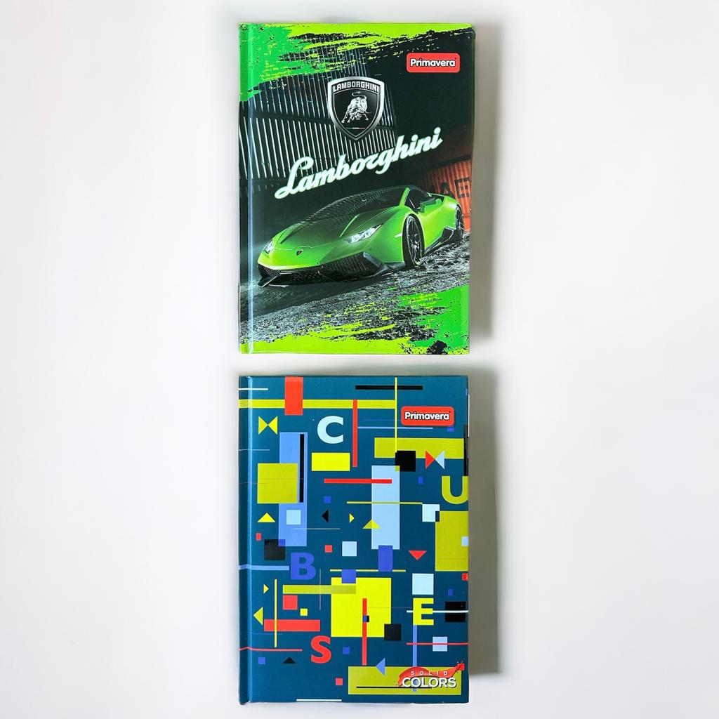 Cuaderno Primavera 7 Materias Cosido Hombre Cuadriculado