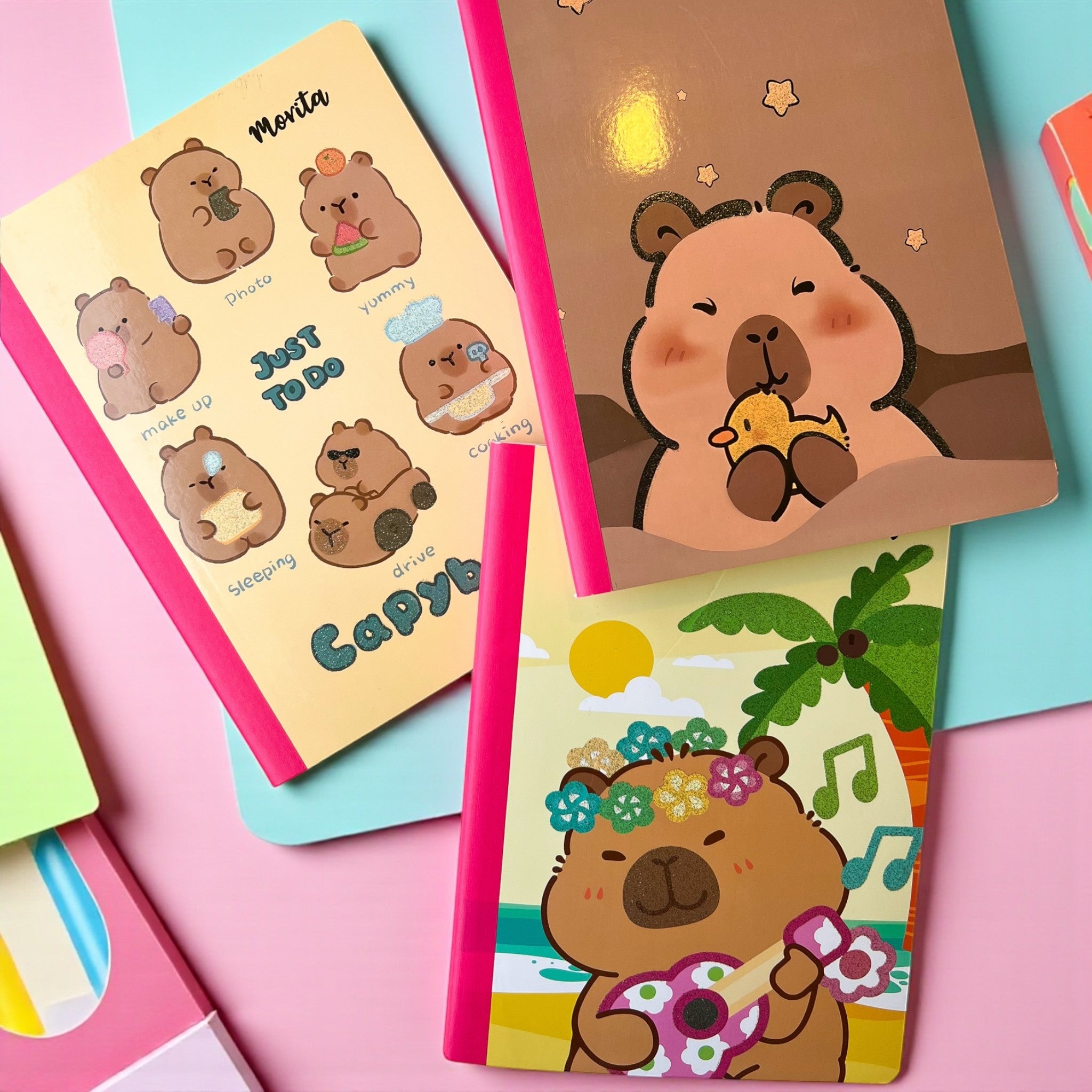 Cuaderno Morita Capybara Cuadriculado