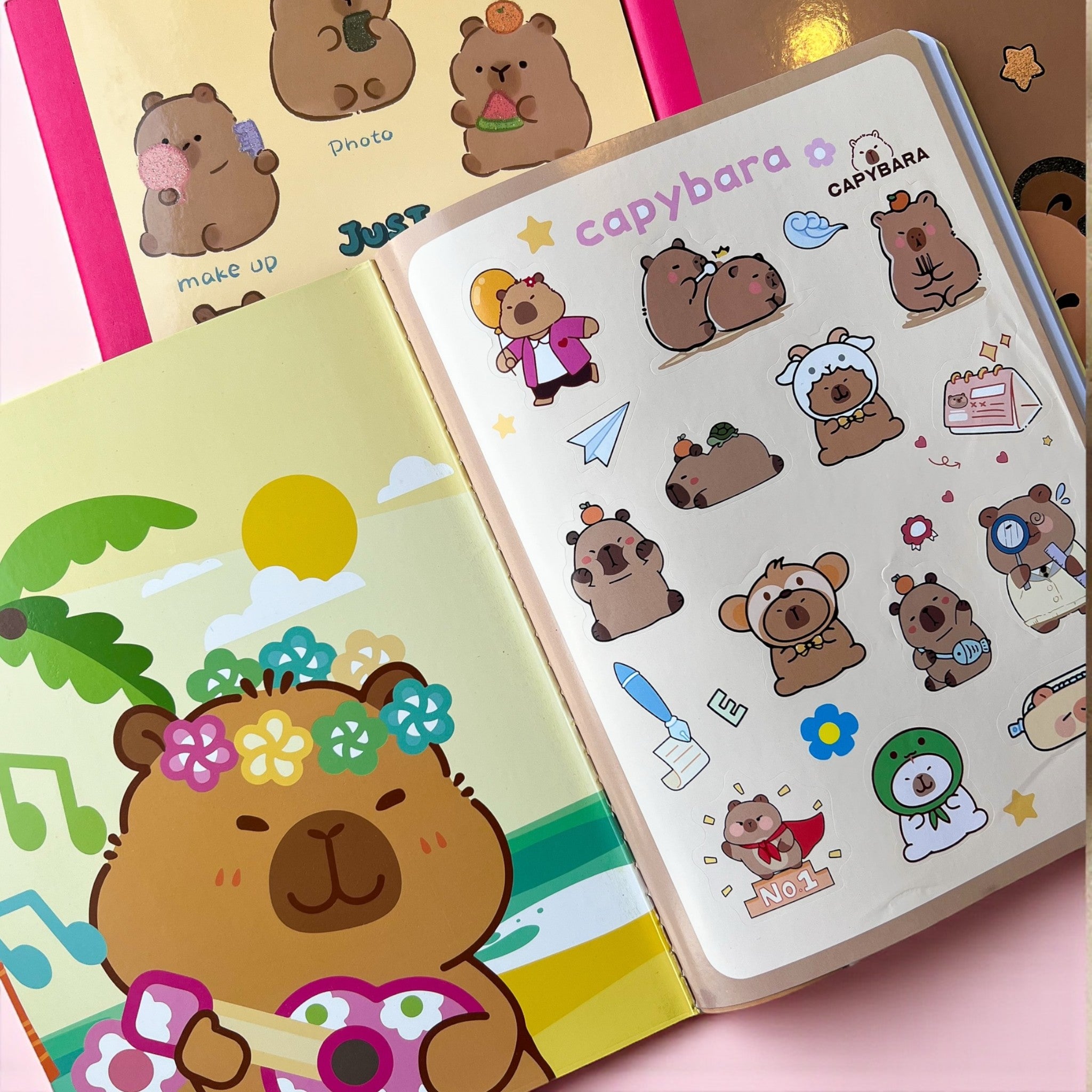 Cuaderno Morita Capybara Cuadriculado