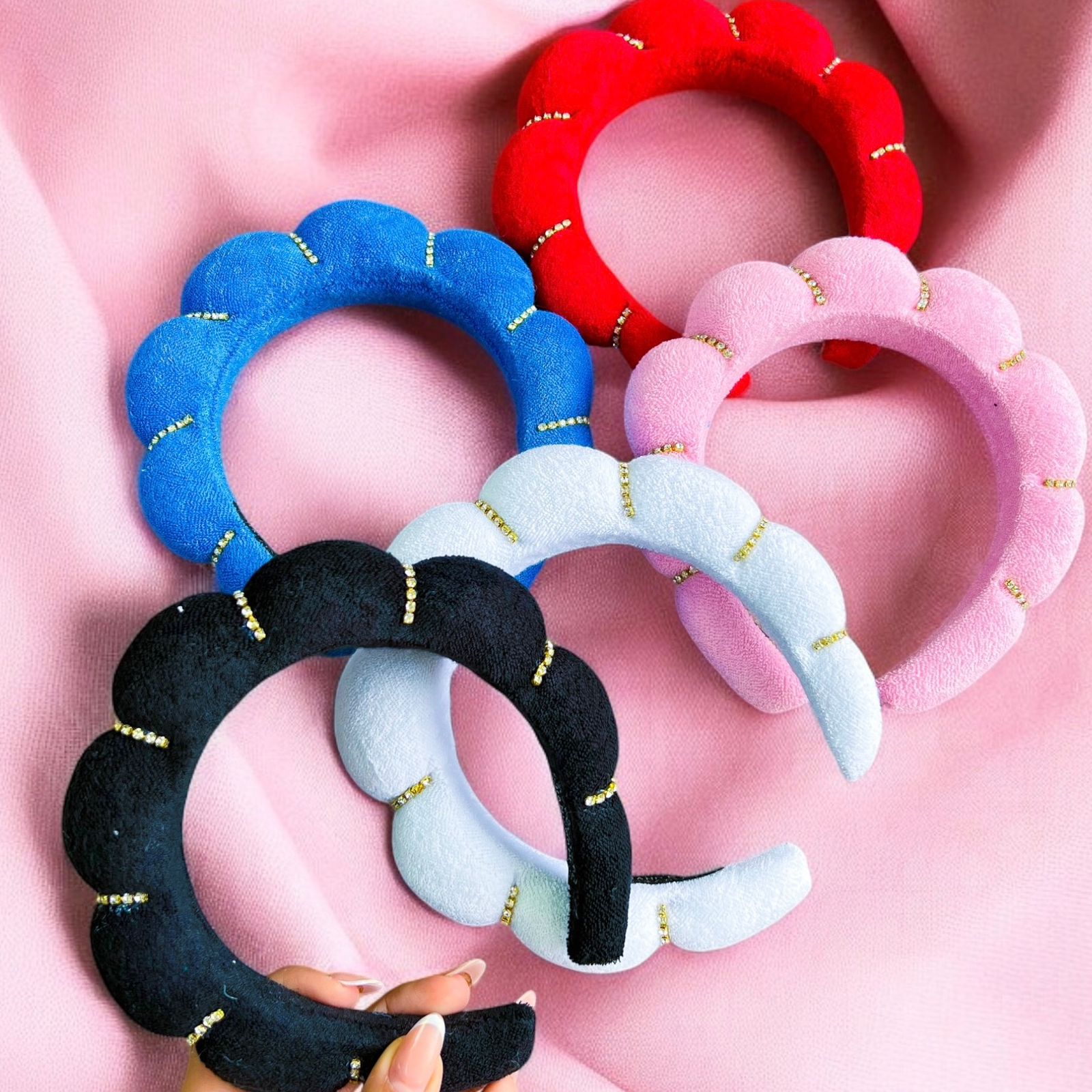 Padded Headband with Shimmer