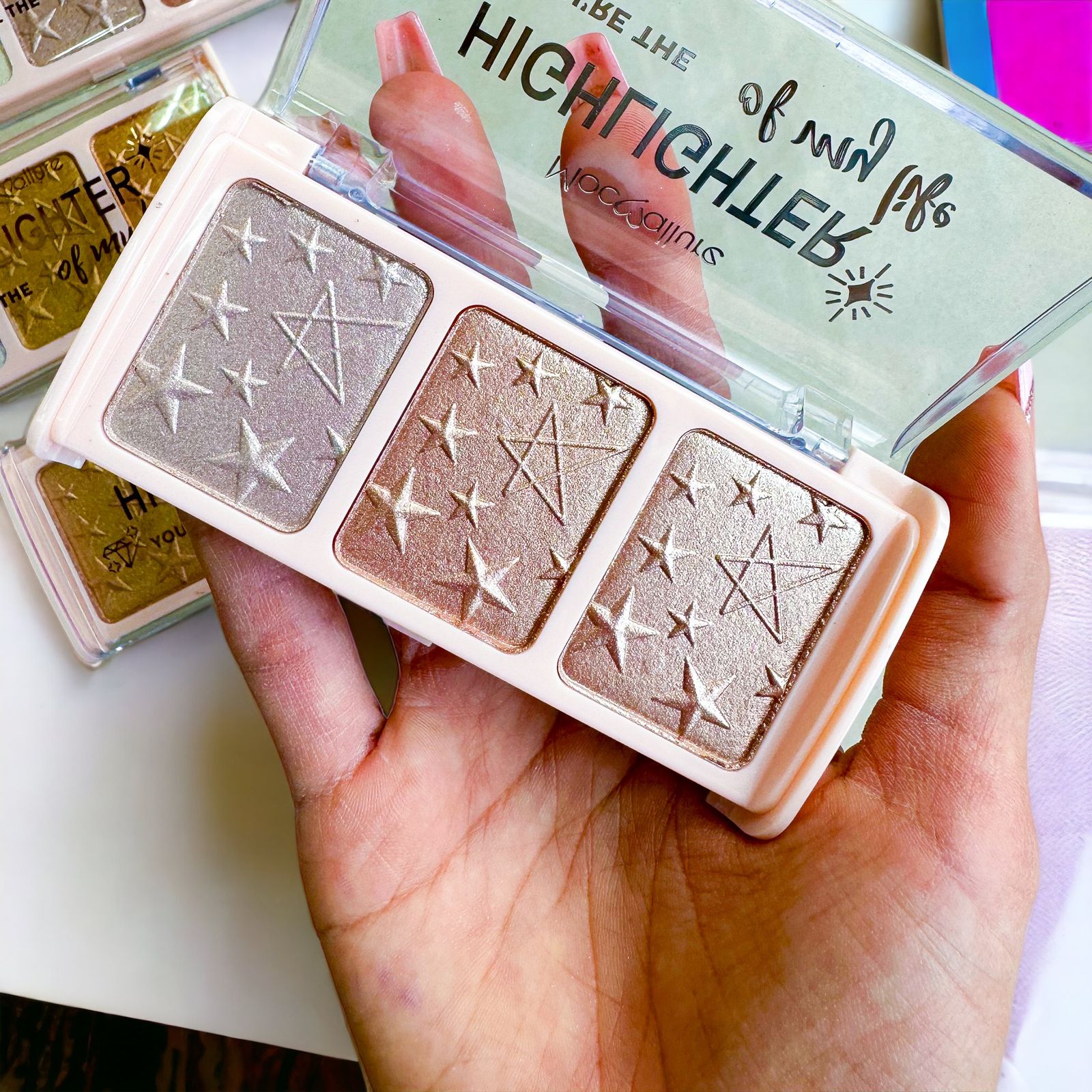 Paleta de Iluminadores x3