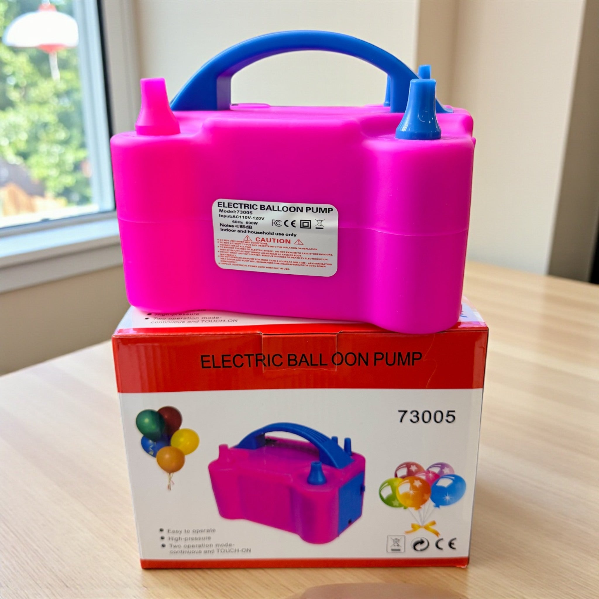 Inflador de Globos Eléctrico