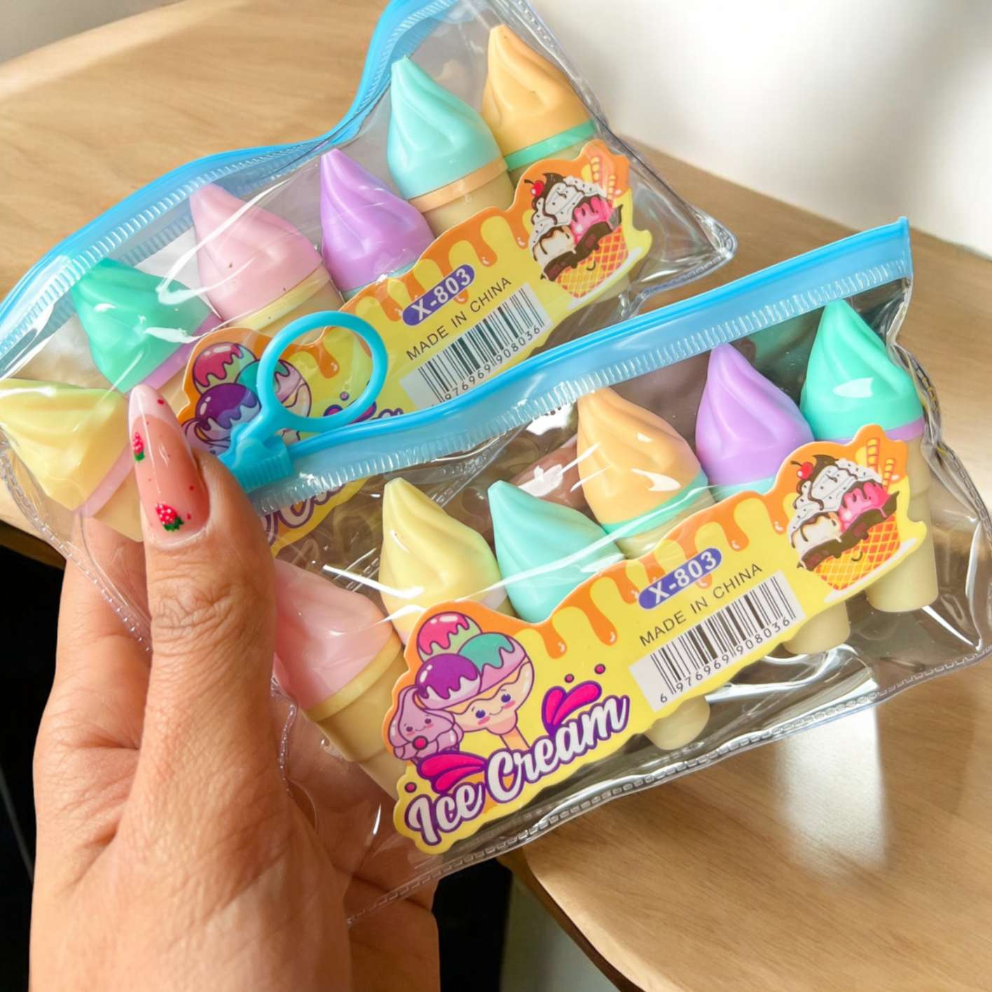 Kit Resaltadores Ice Cream x6