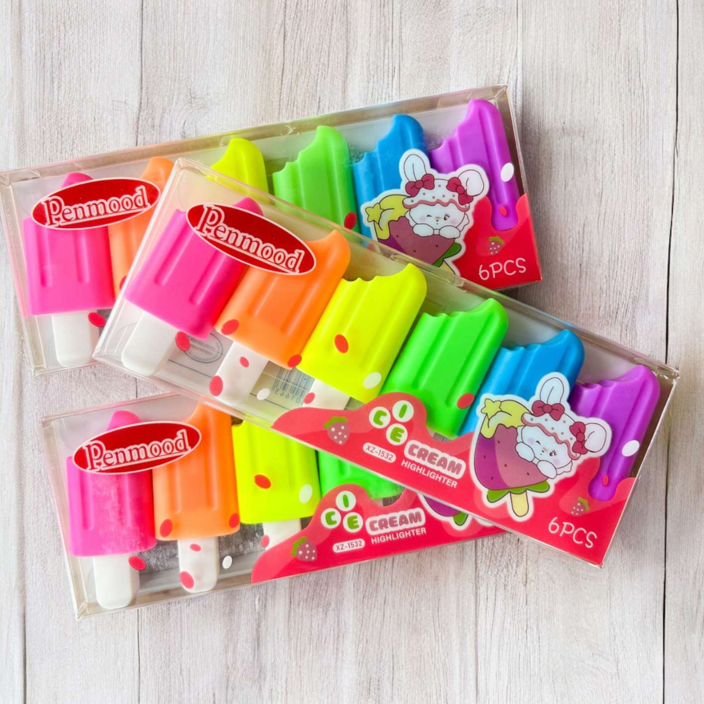 Kit Resaltadores Neón Paleta