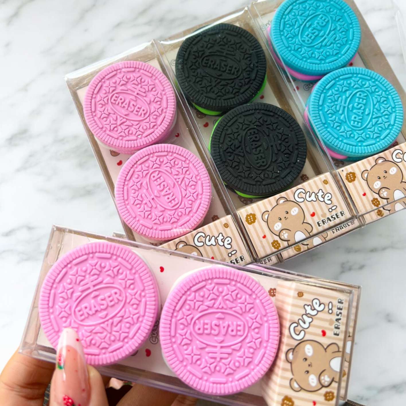 Kit x2 Borradores Oreo