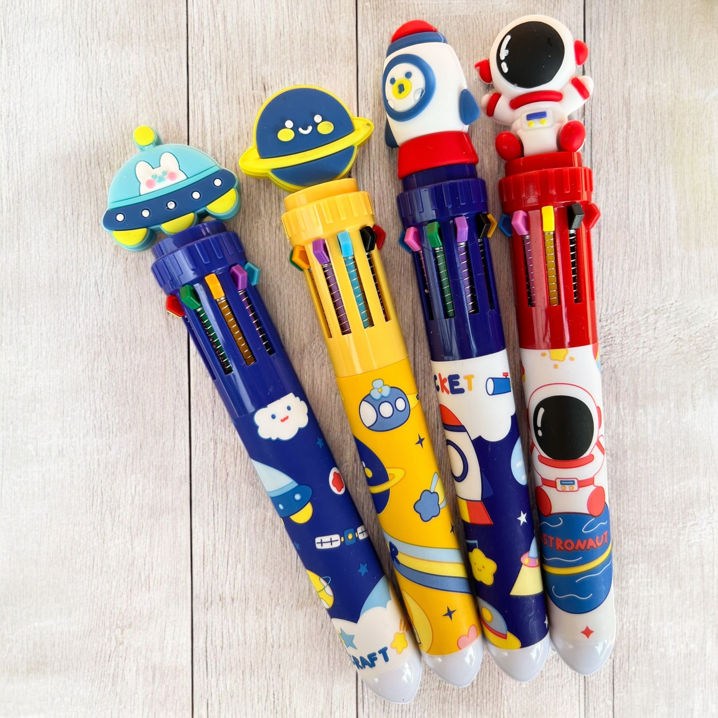 Lapicero 10 Minas Espacial Kawaii