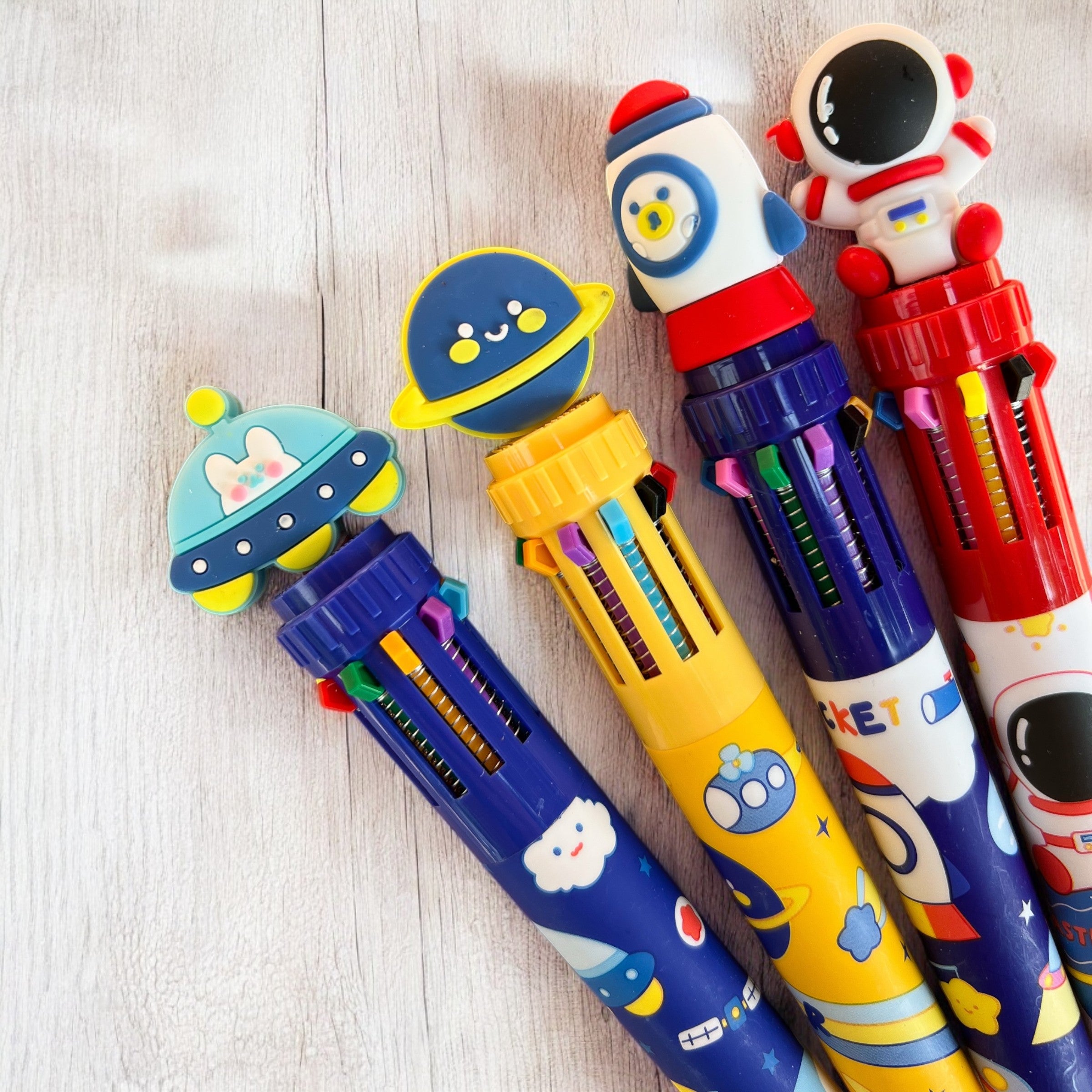 Lapicero 10 Minas Espacial Kawaii