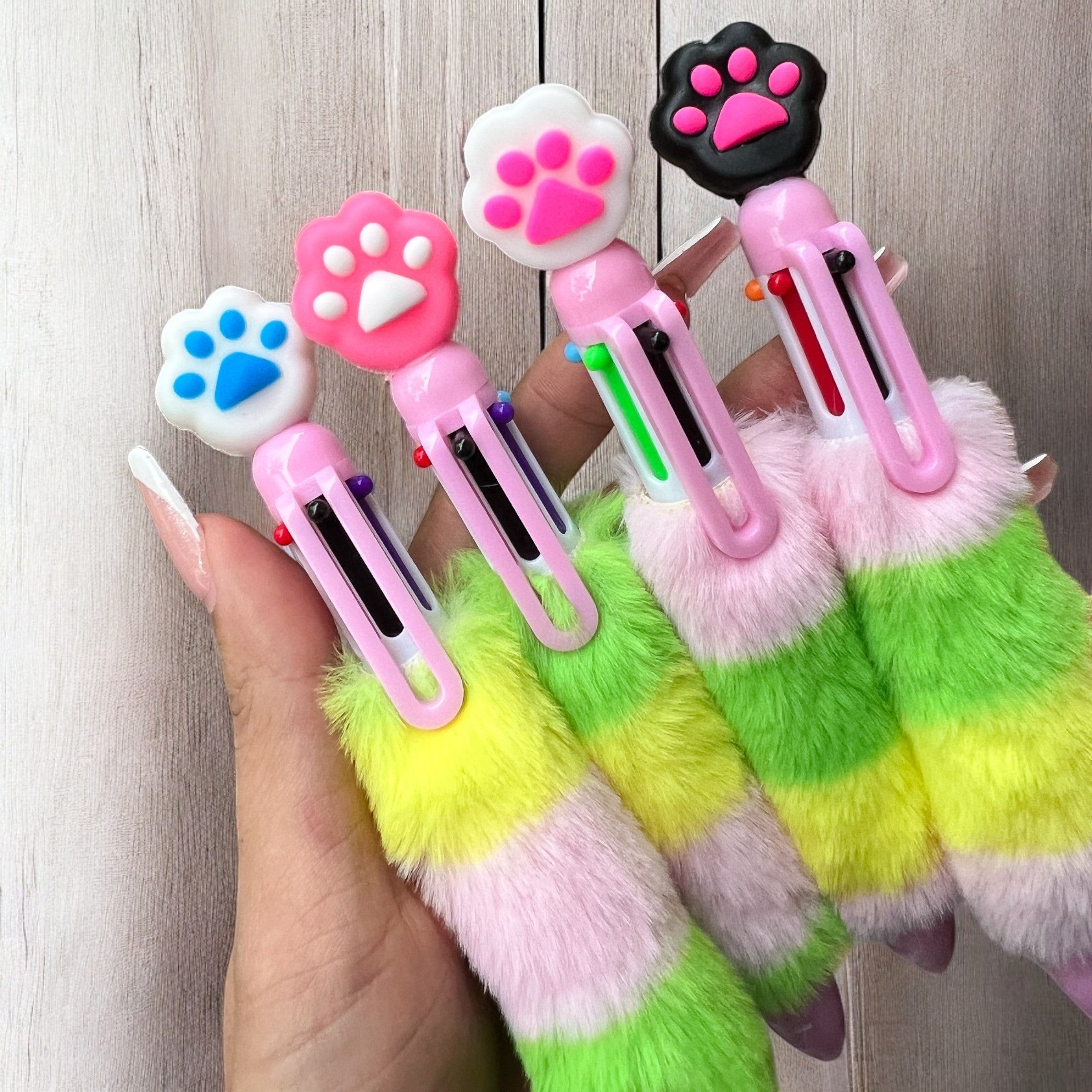 Lapicero 6 Minas Huellita Peluche