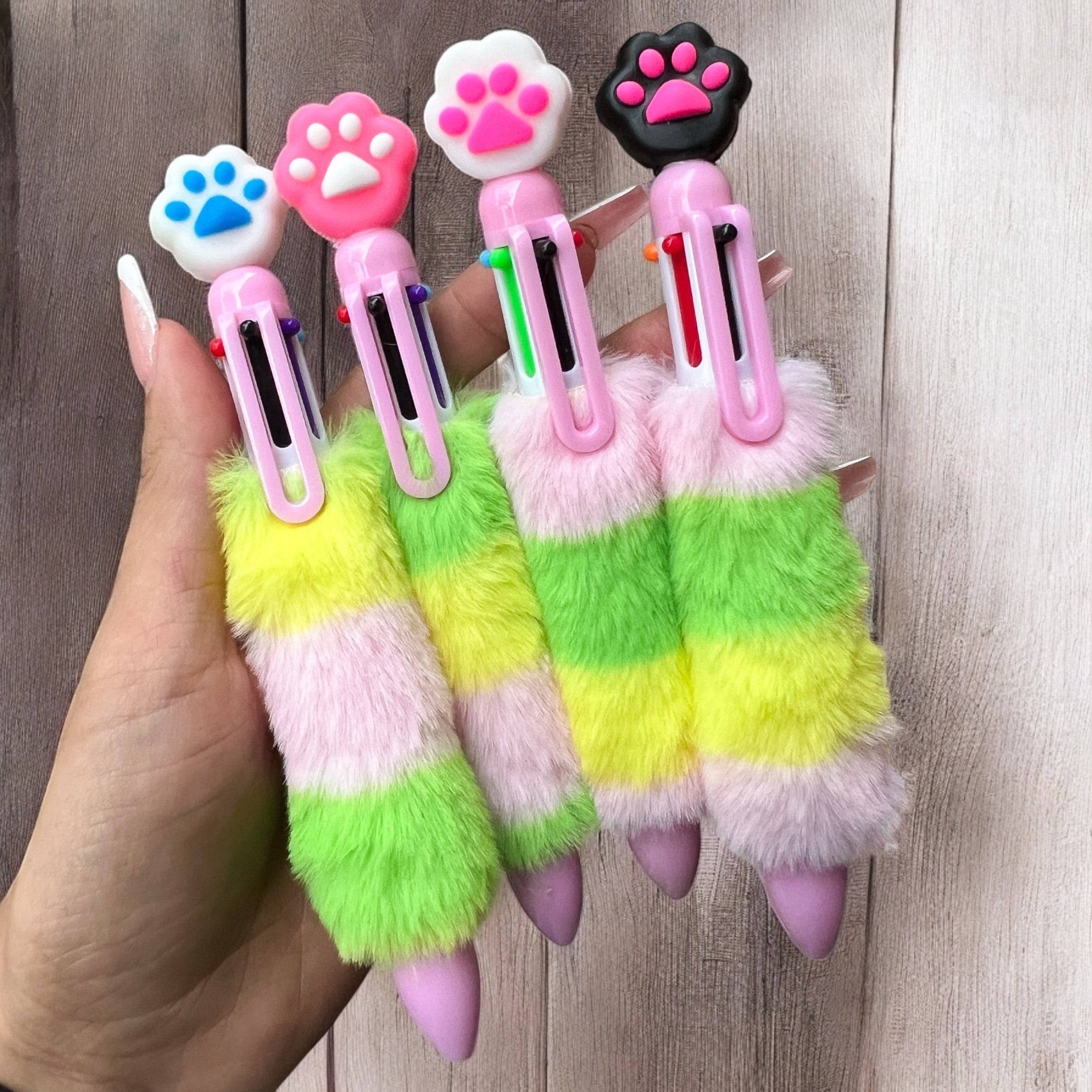 Lapicero 6 Minas Huellita Peluche