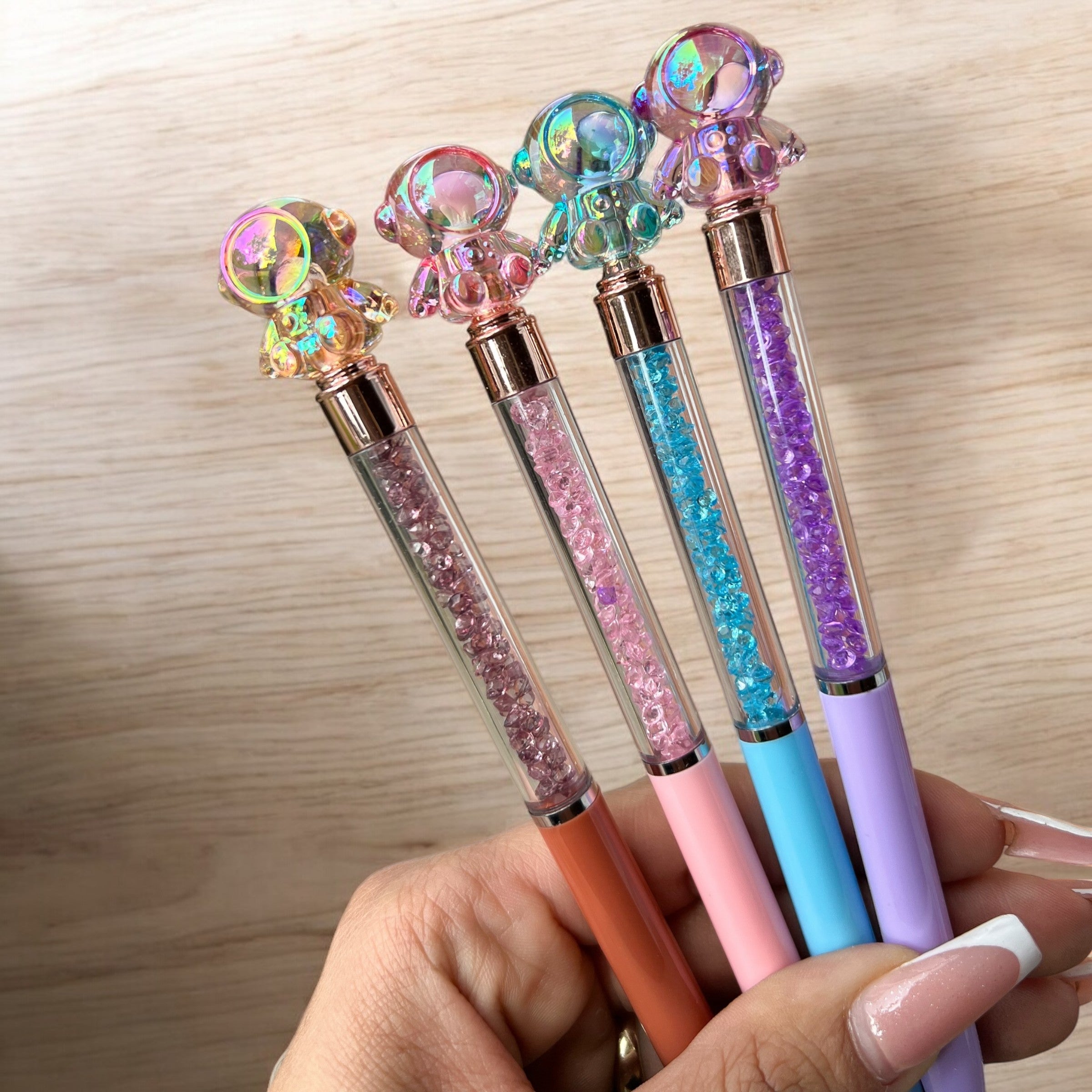 Lapicero Astronauta Cristal Confeti