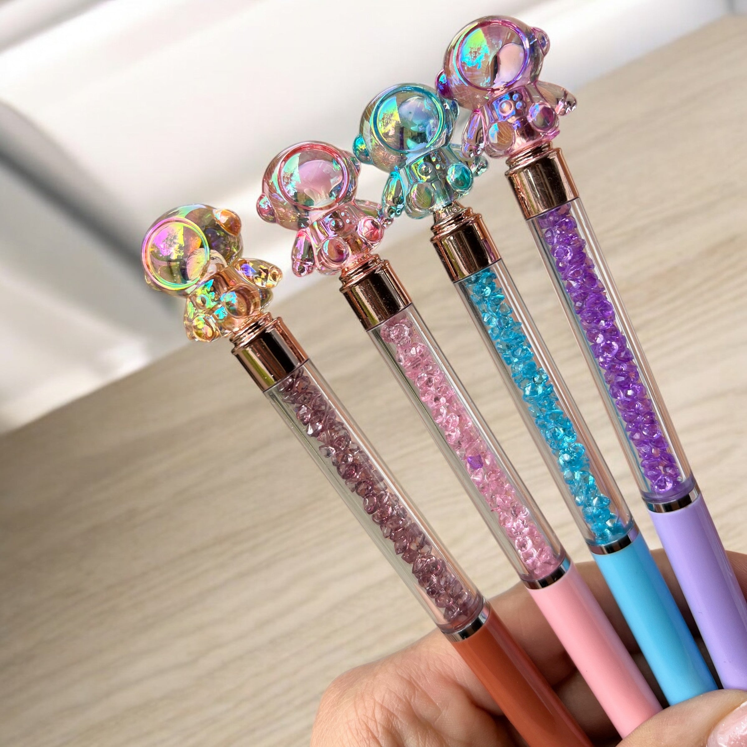 Lapicero Astronauta Cristal Confeti