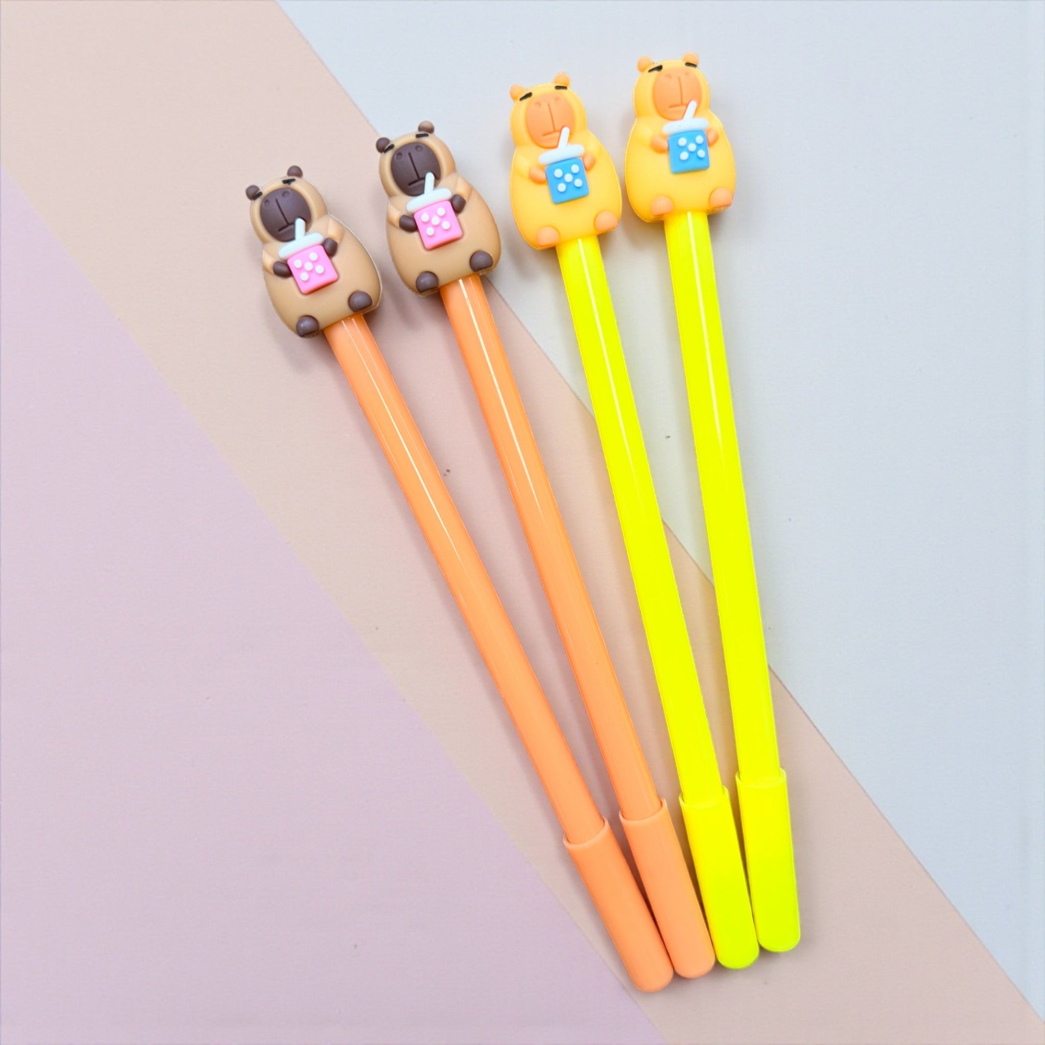 Lapicero Capybara Bubble Tea