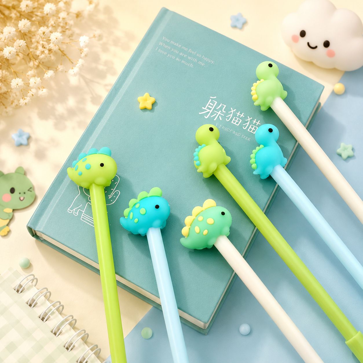 Dino Kawaii Pen