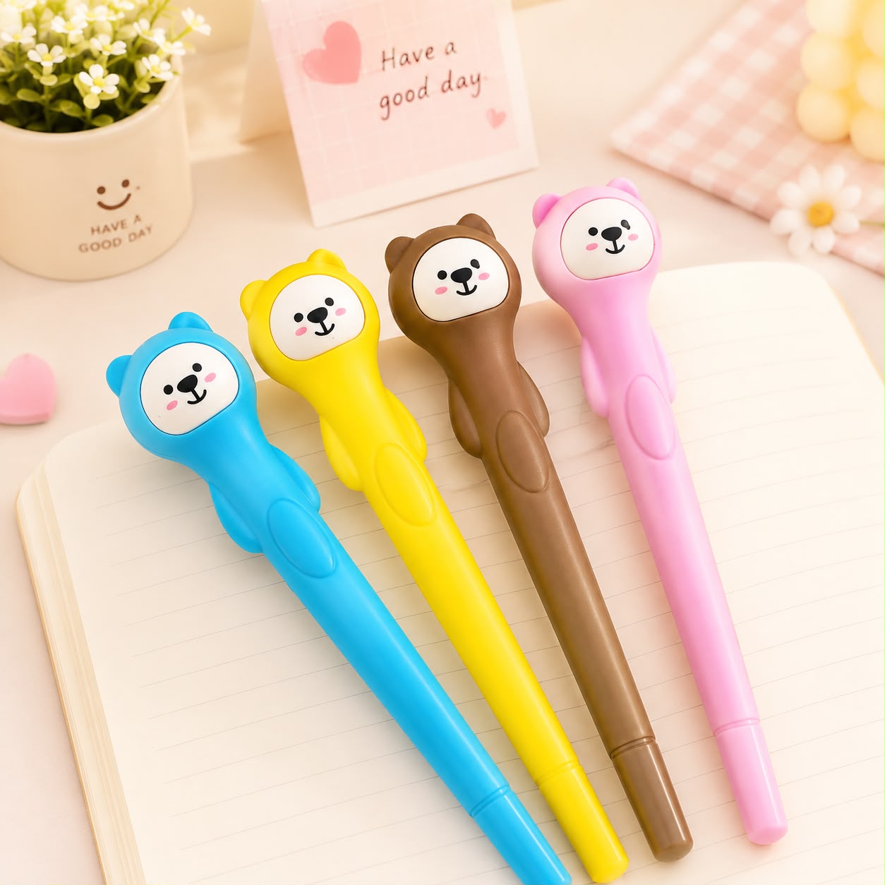 Kawaii Bear Coloring Pen
