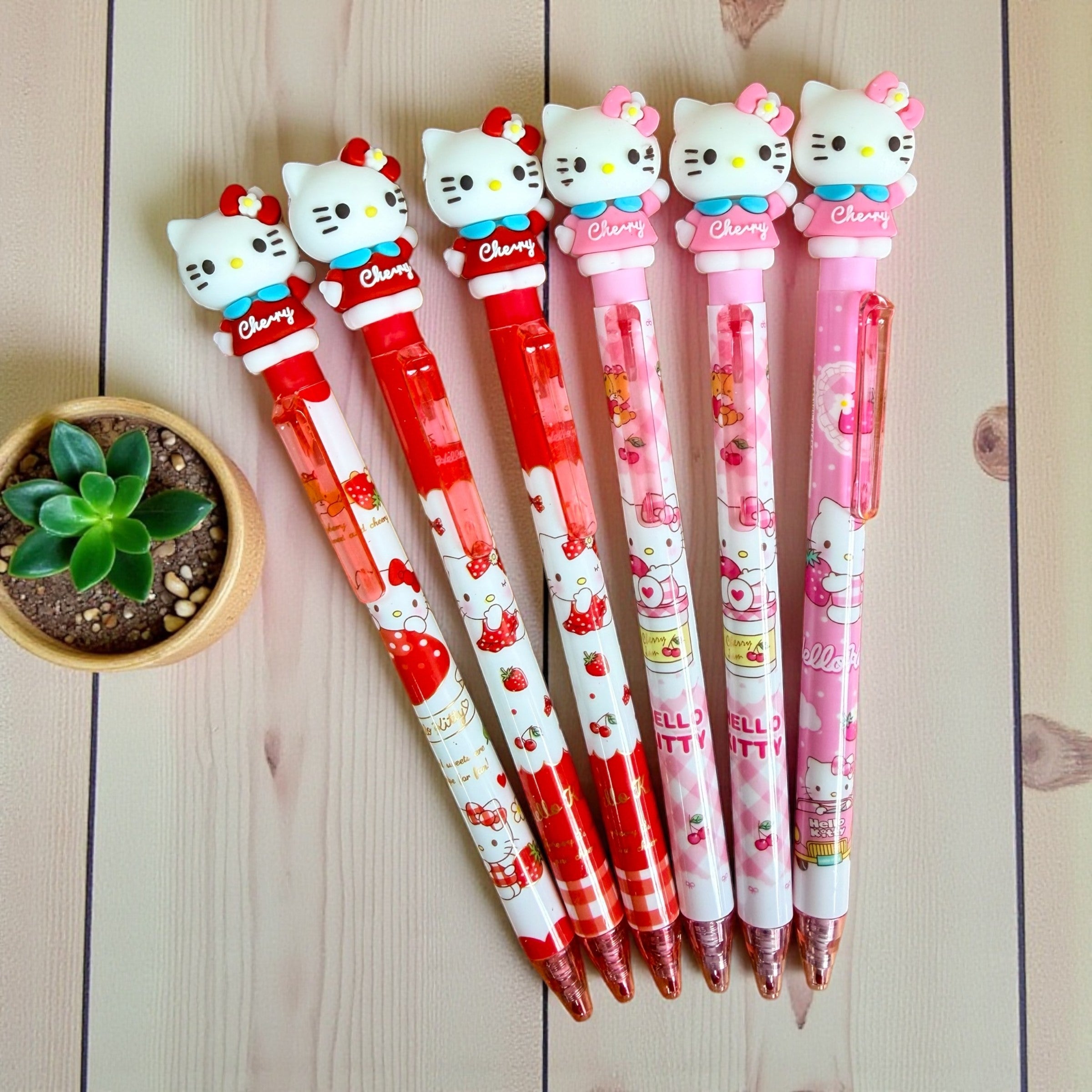 Lapicero Retráctil Hello Kitty