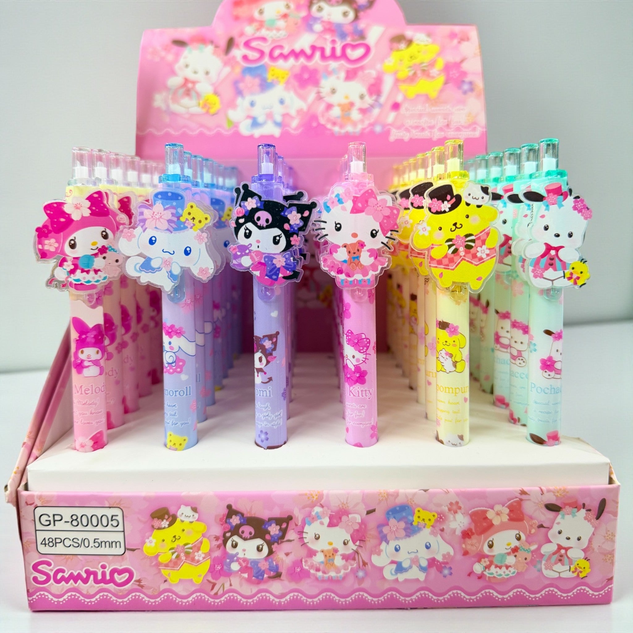 Lapicero Retráctil Sanrio Pin Plano