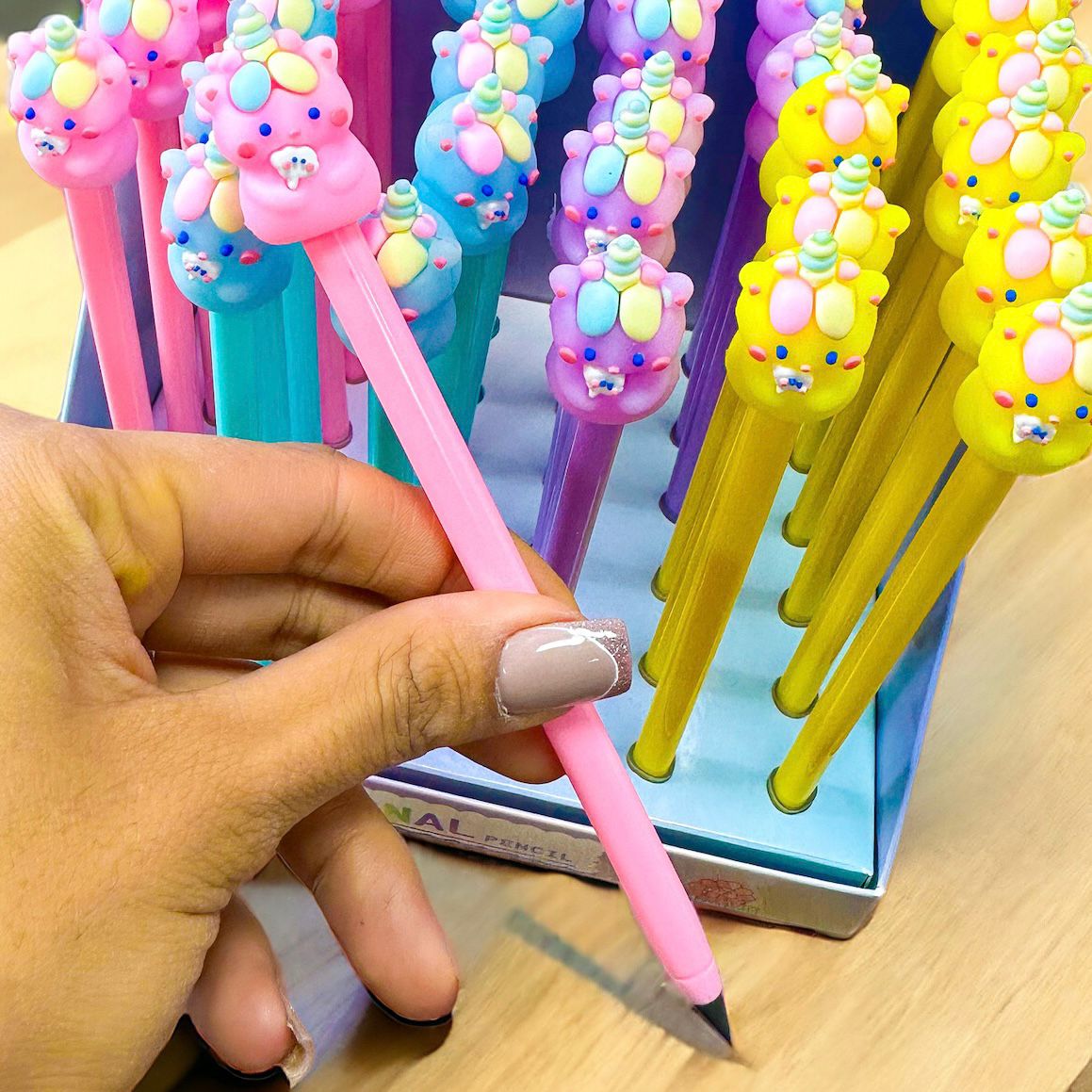 Lápiz Infinito Unicornio con Nube Kawaii