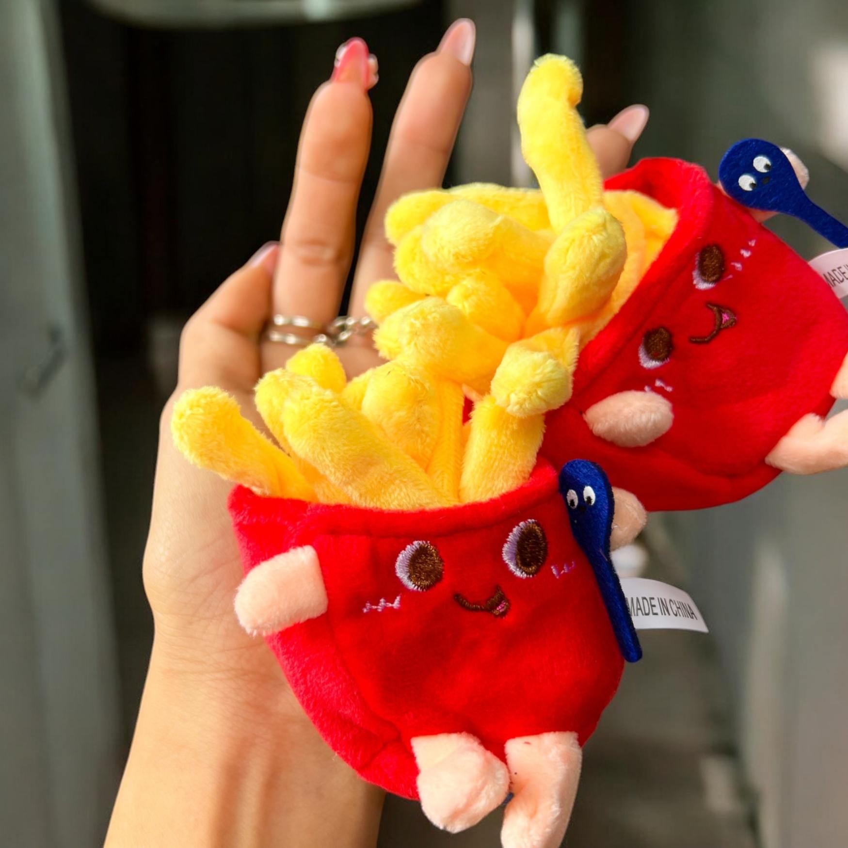 Llavero Papitas Peluche