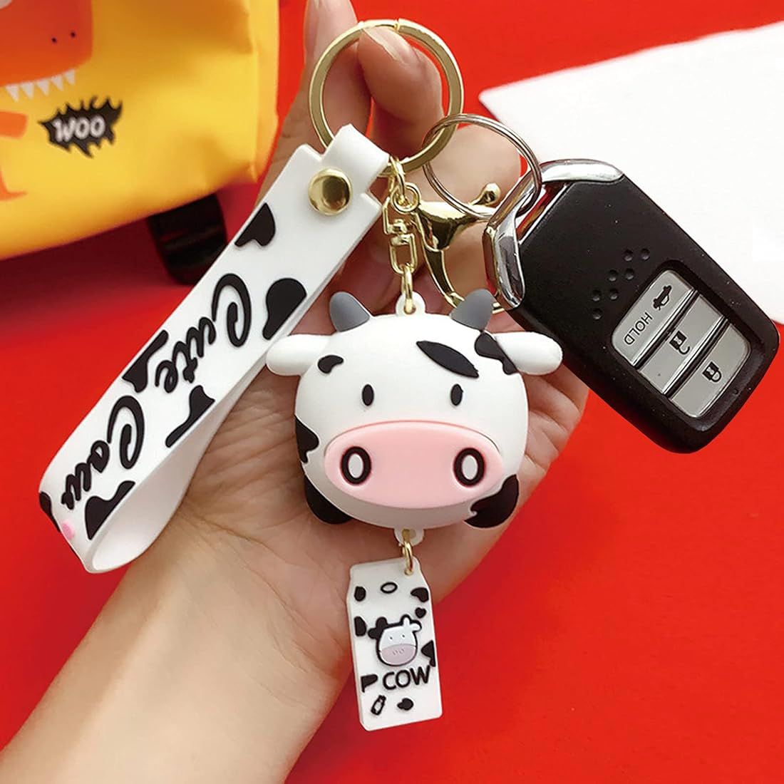 Llavero Vaquita Kawaii