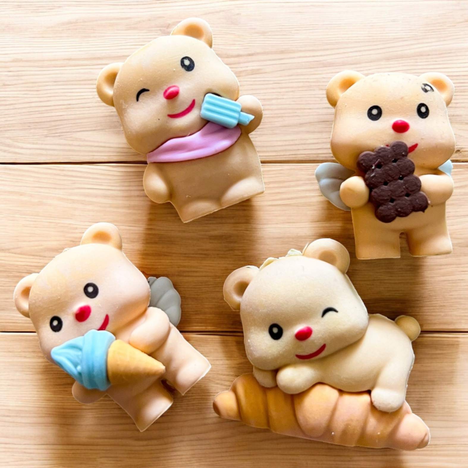 Mini Borrador Osito Food