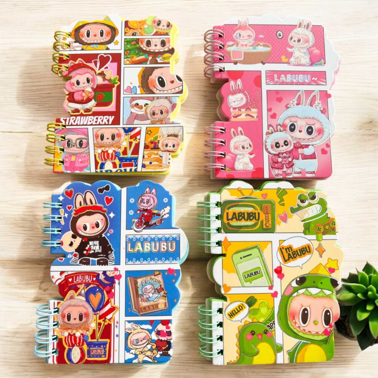 Mini Libreta Labubu