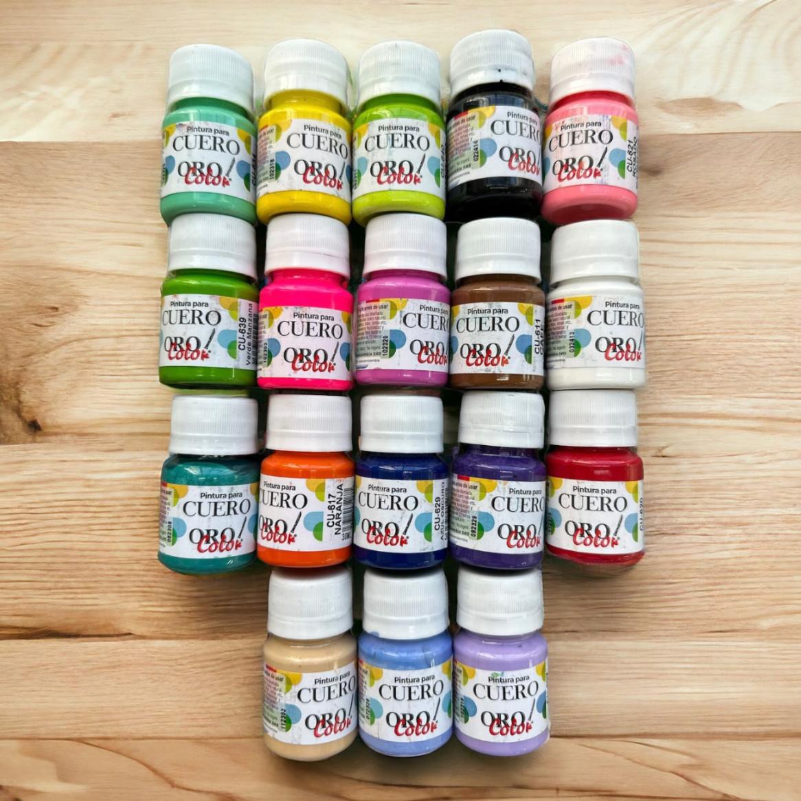 Pintura Para Cuero Oro Color