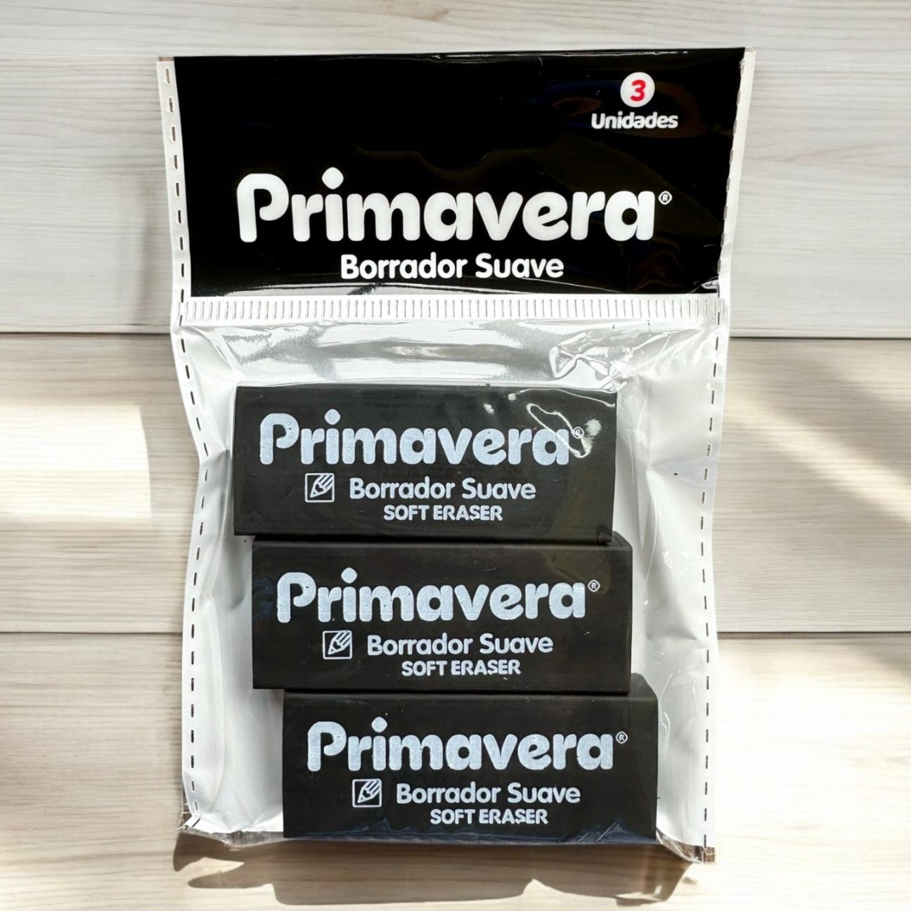 Borrador Negro Primavera x3