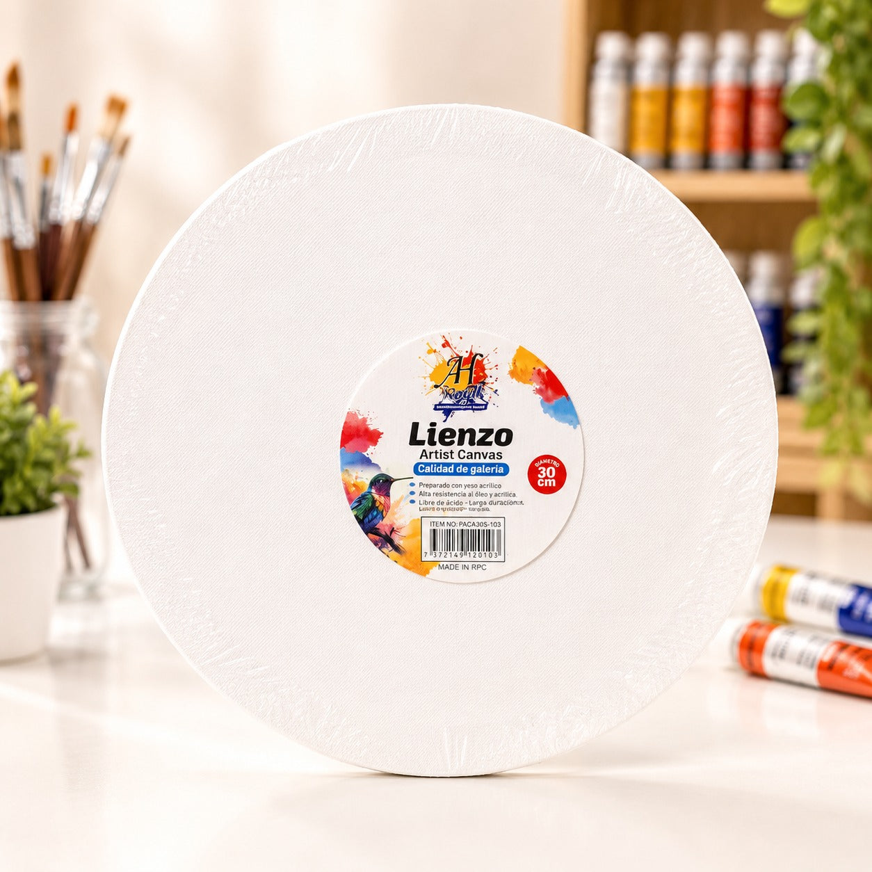 Lienzo Circular 30 cm AH Royal