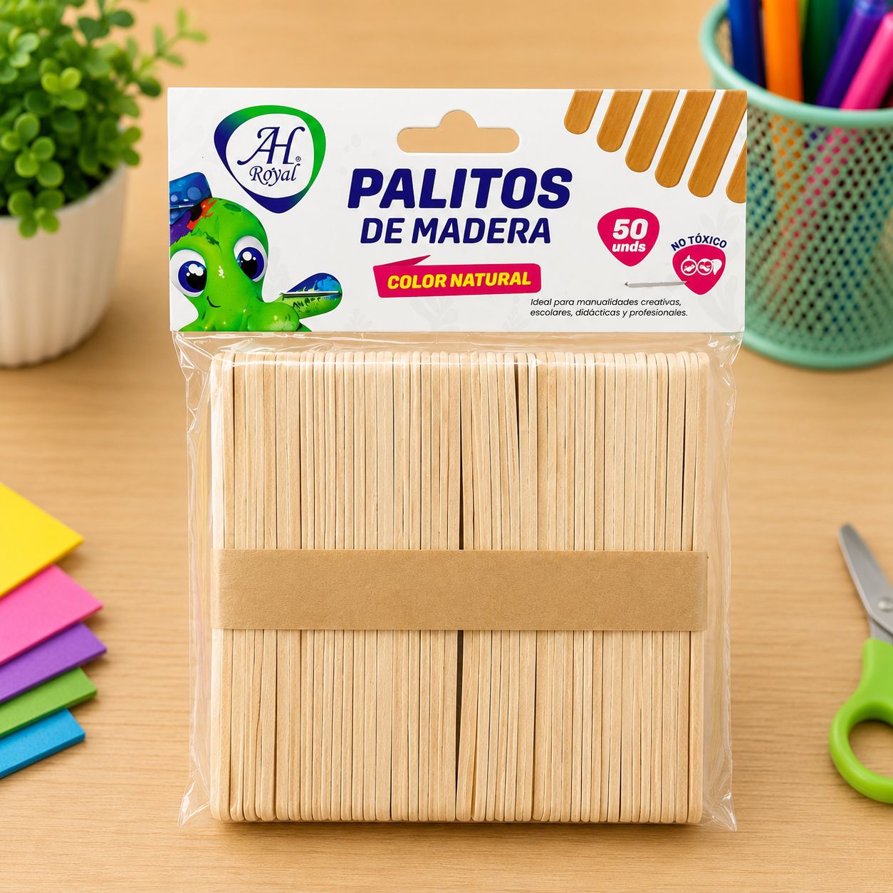 Paletas de Madera Natural