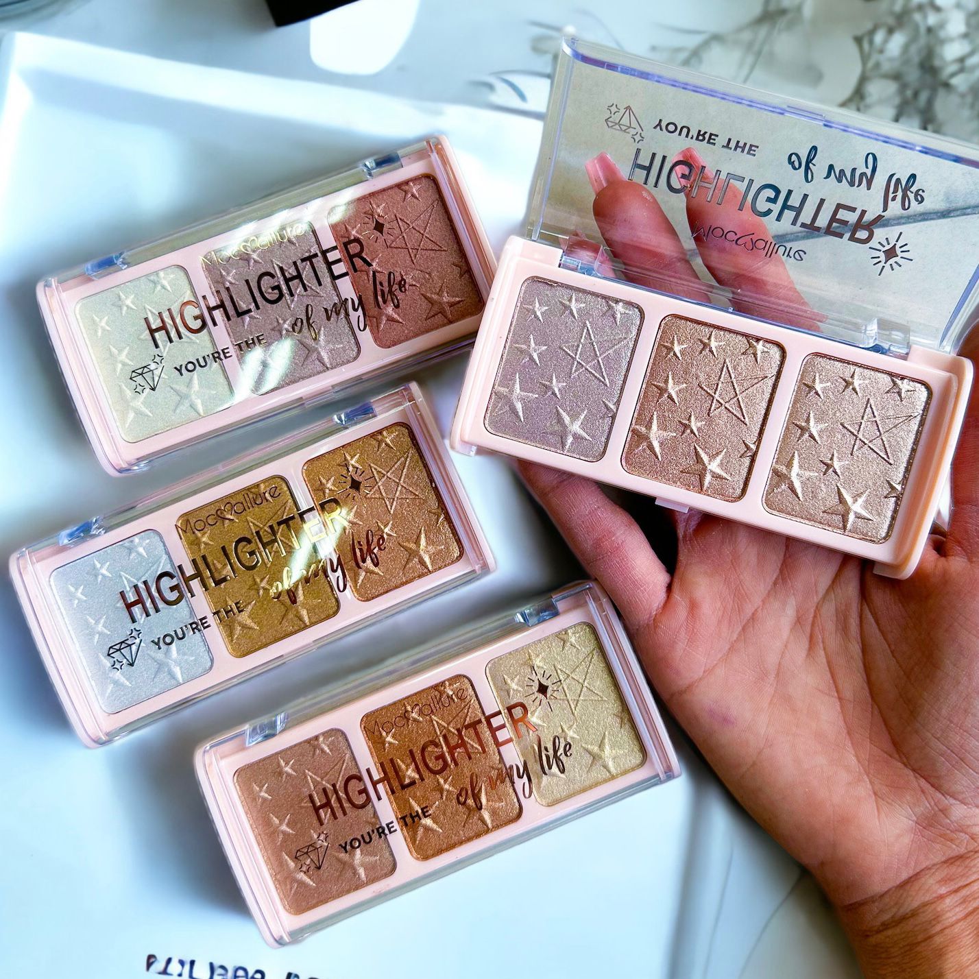 Paleta de Iluminadores x3