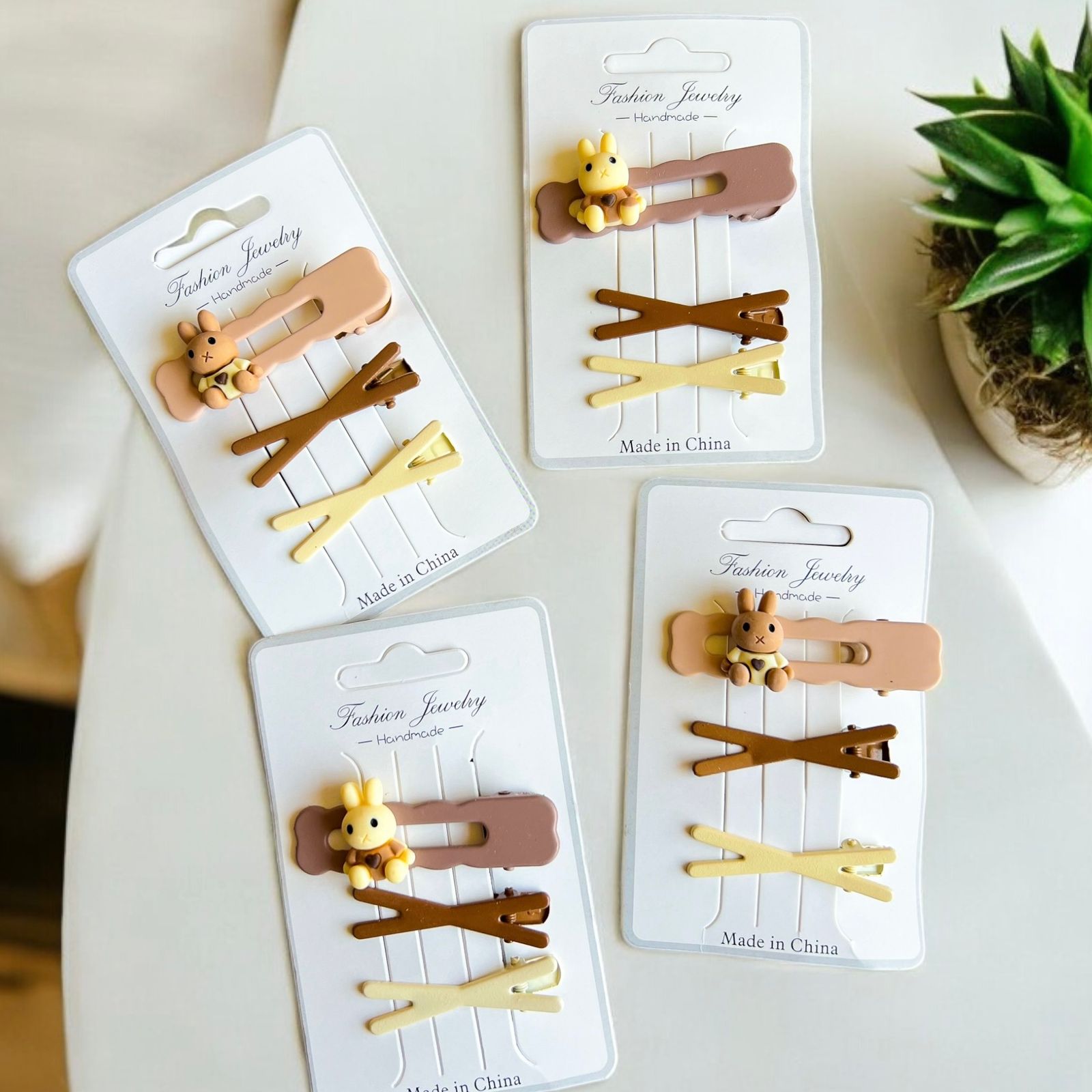 Pinza para Cabello Conejito x3