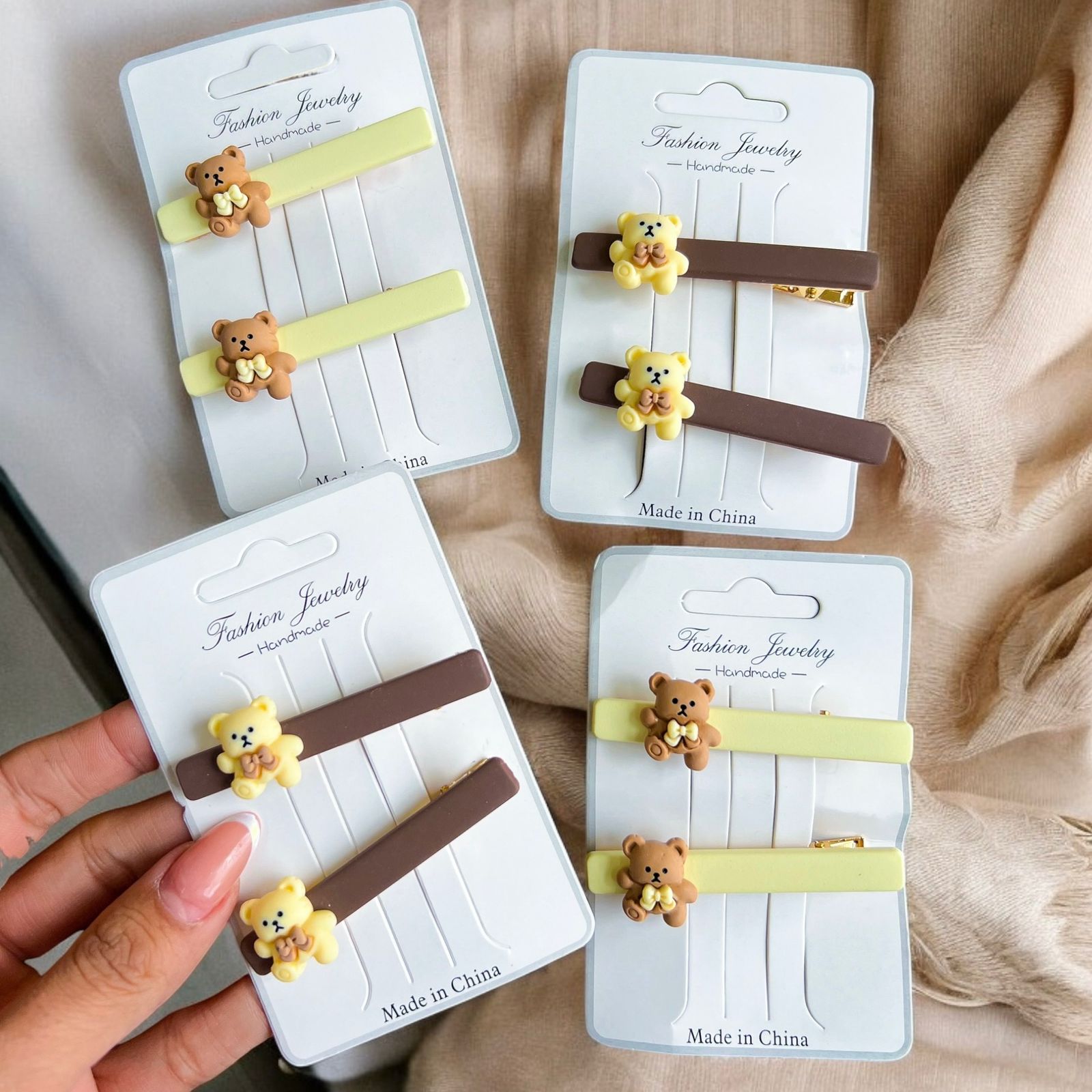 Pinza para Cabello Osito