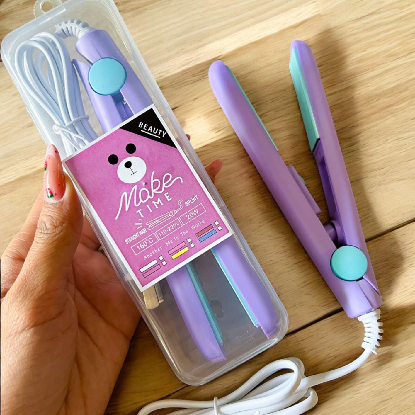 Make Time Las Mini Planchas Son Buenas De Pelo Son Buenas Las Mini