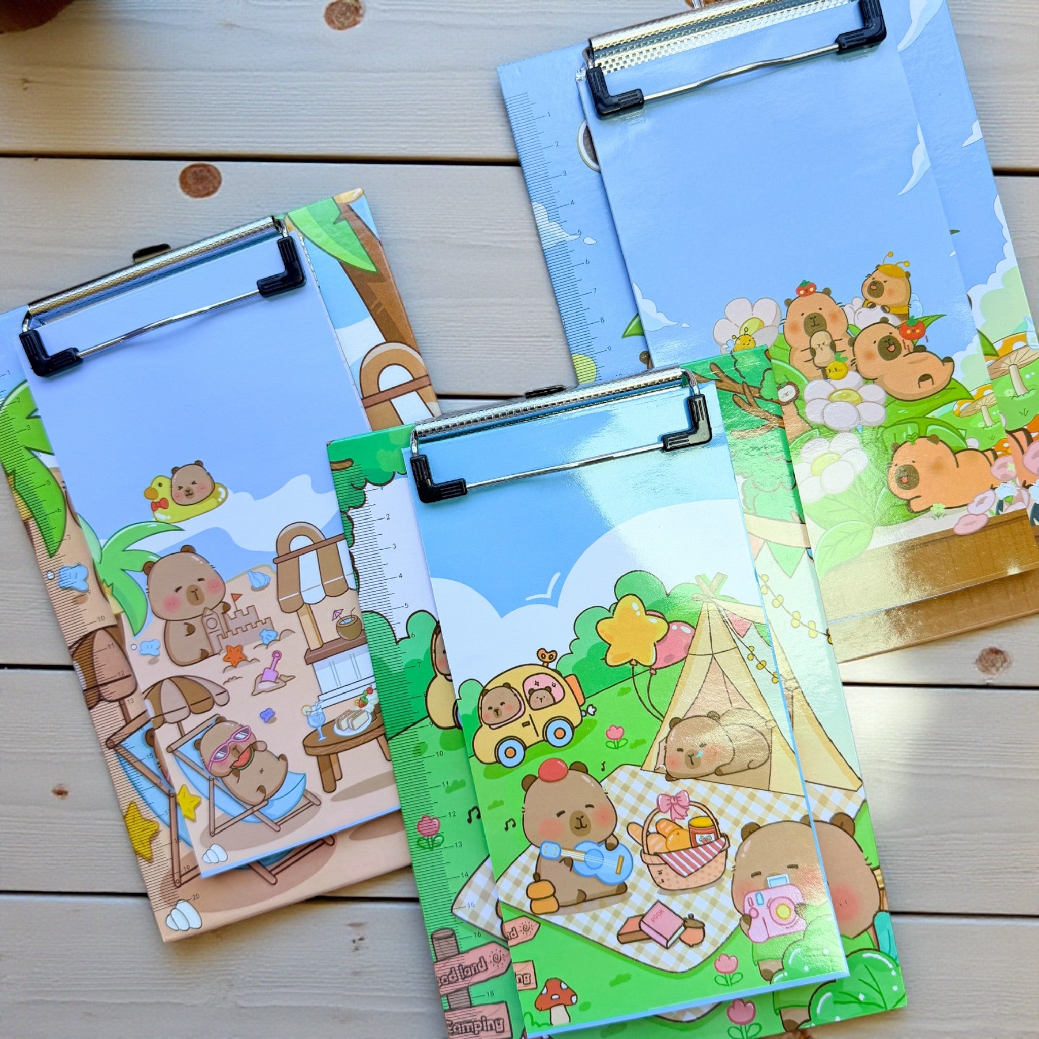 Planillero con Hojas Capybara