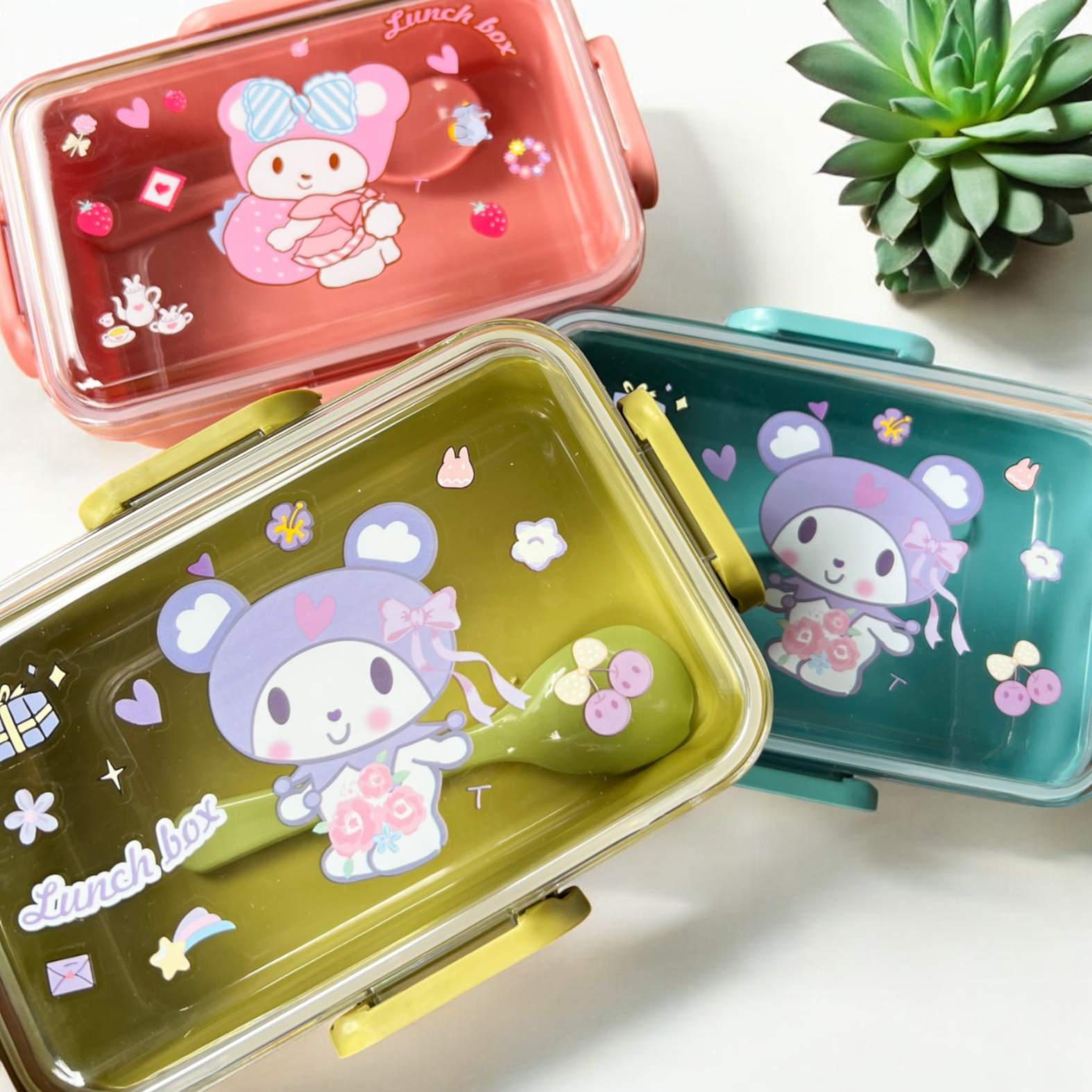 Porta Comidas Kawaii