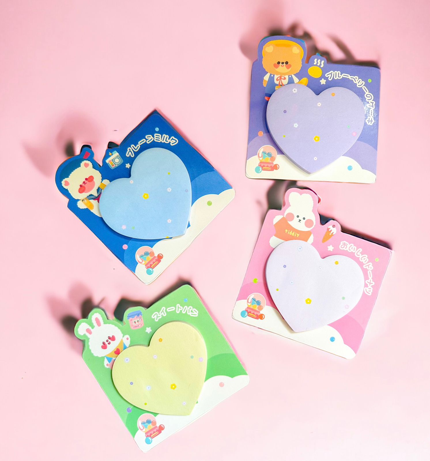 Post it Corazon Animalitos